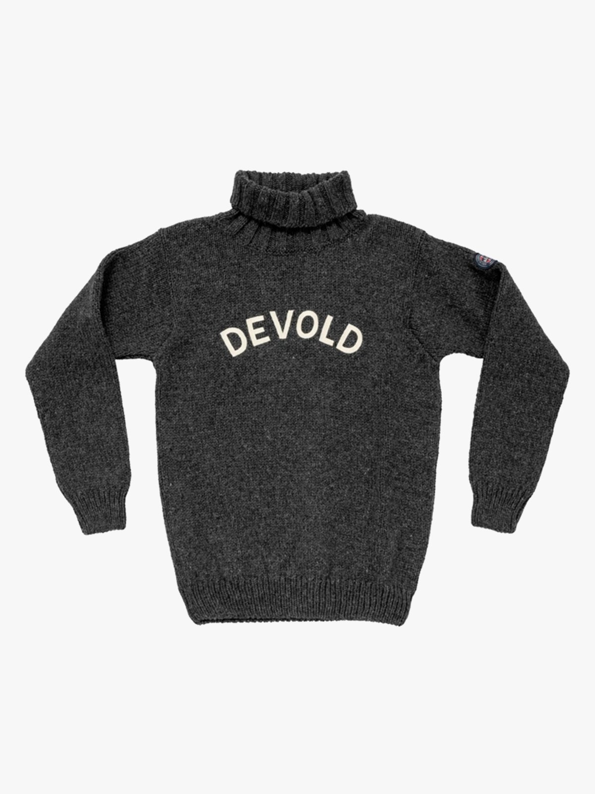 Devold Nansen Legacy High Neck Anthracite/Offwhite