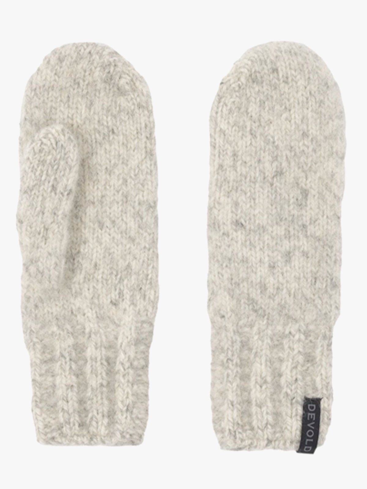 Devold Nansen Wool Mitten Grey Melange