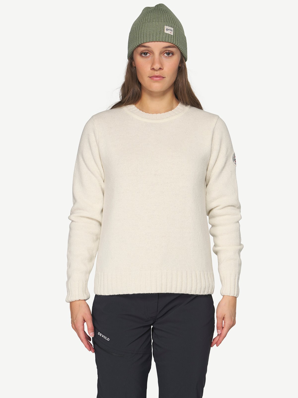 Devold Nansen Refined Sweater Hvit
