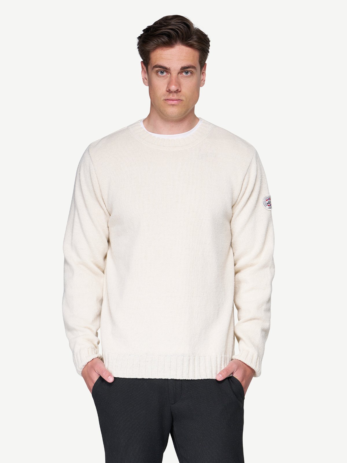 Devold Nansen Refined Sweater Hvit