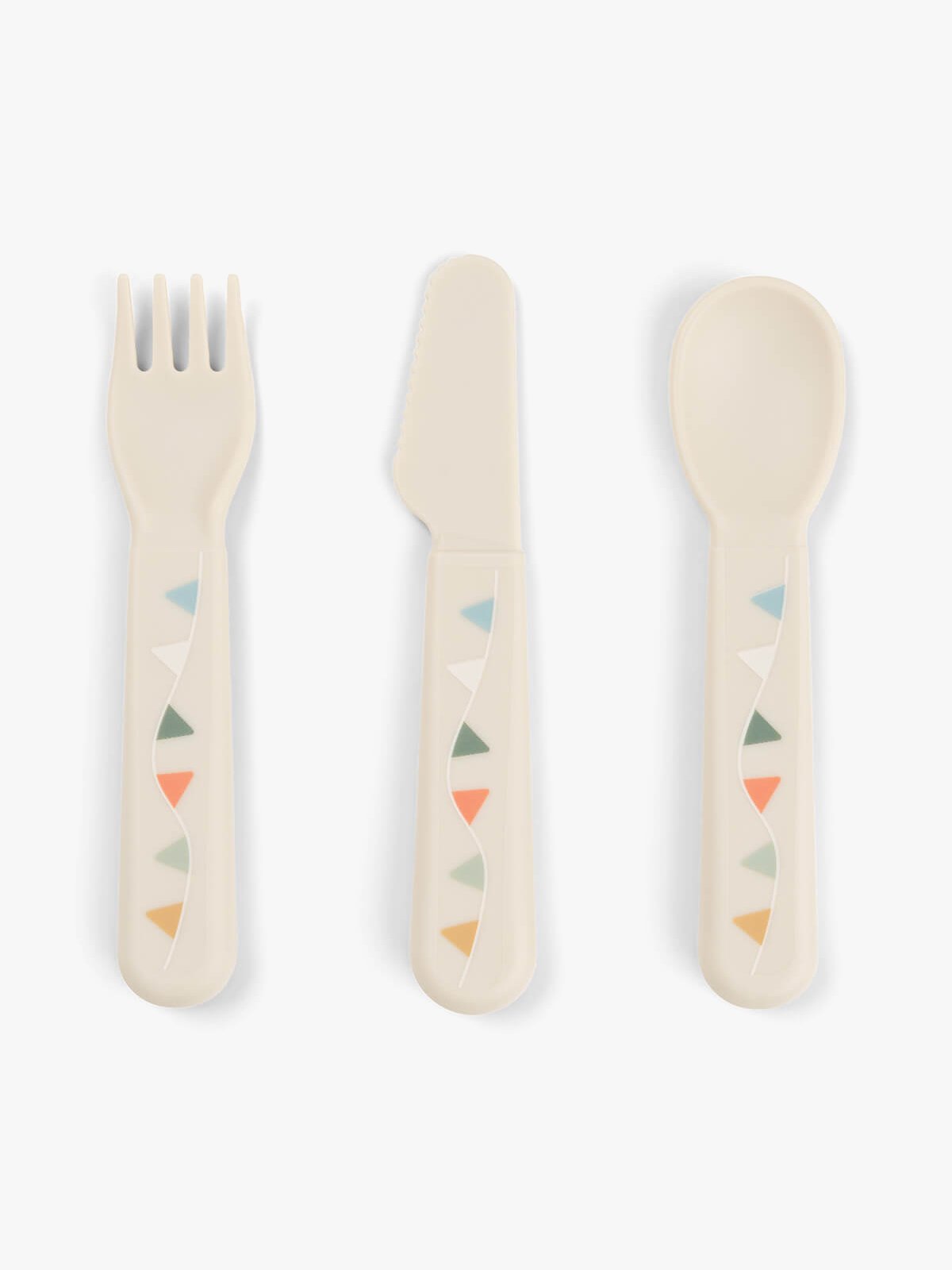 Done by Deer Foodie cutlery set Celebration Sand