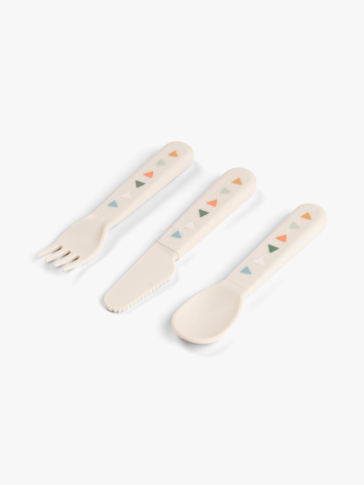 Done by Deer Foodie cutlery set Celebration Sand