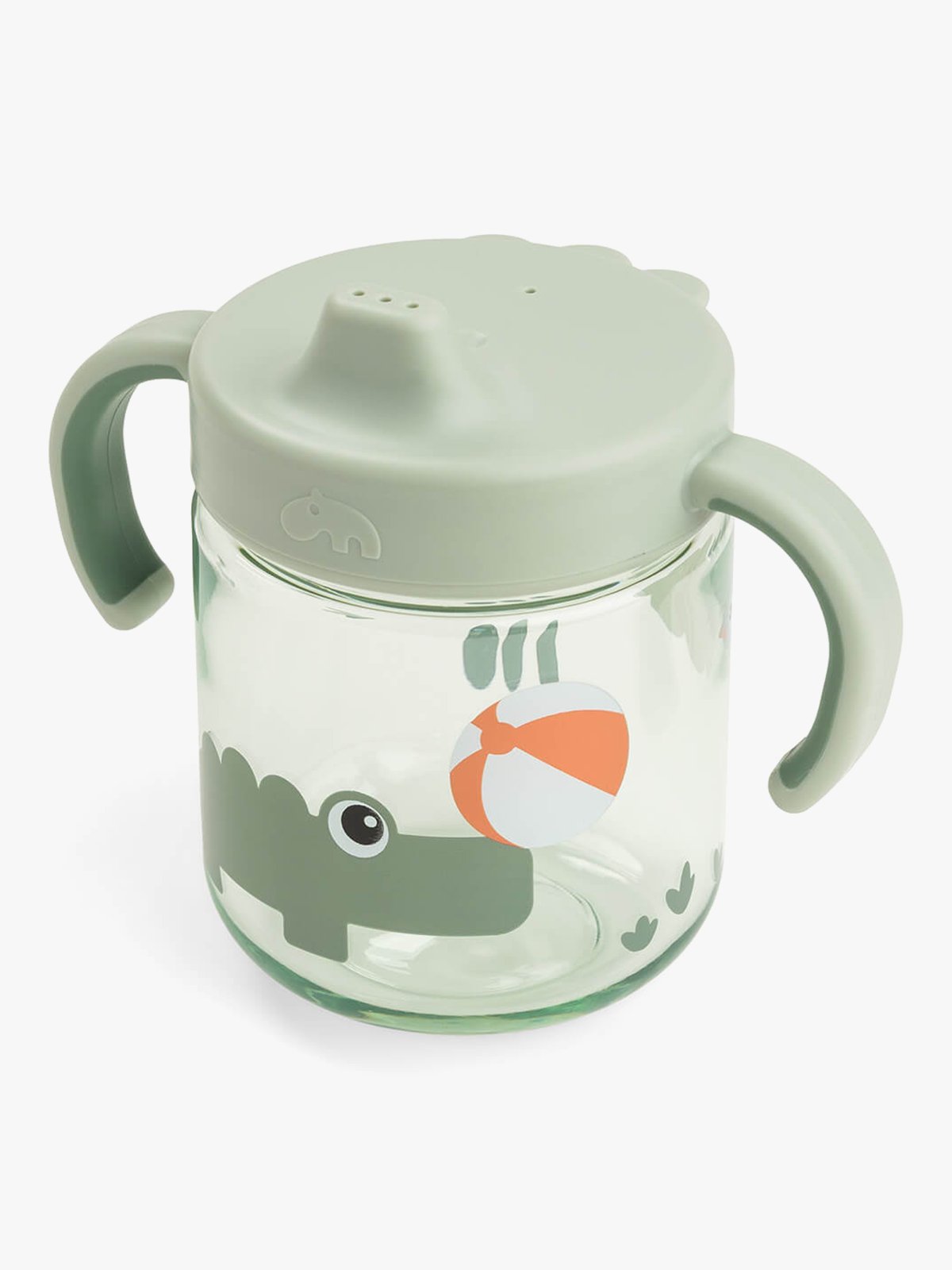 Done by Deer Learning spout cup 2-handle Playground Green