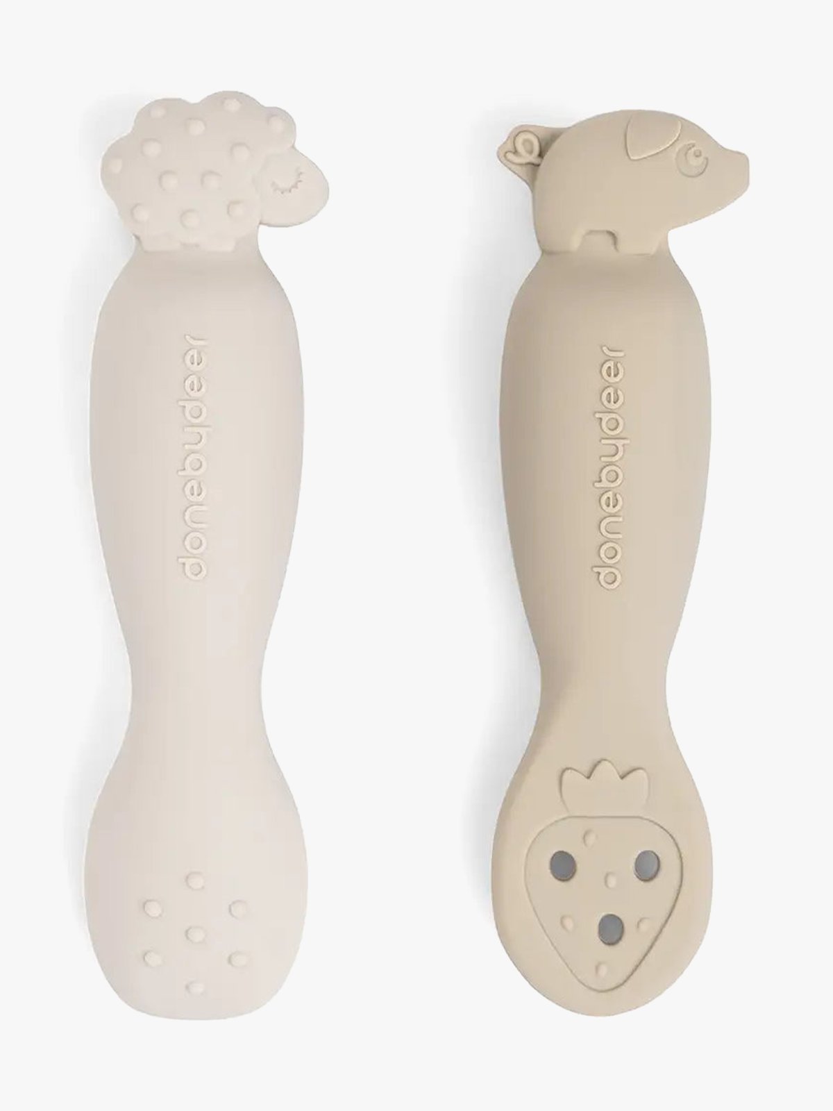 Done by Deer Learning spoon set Tiny farm Sand