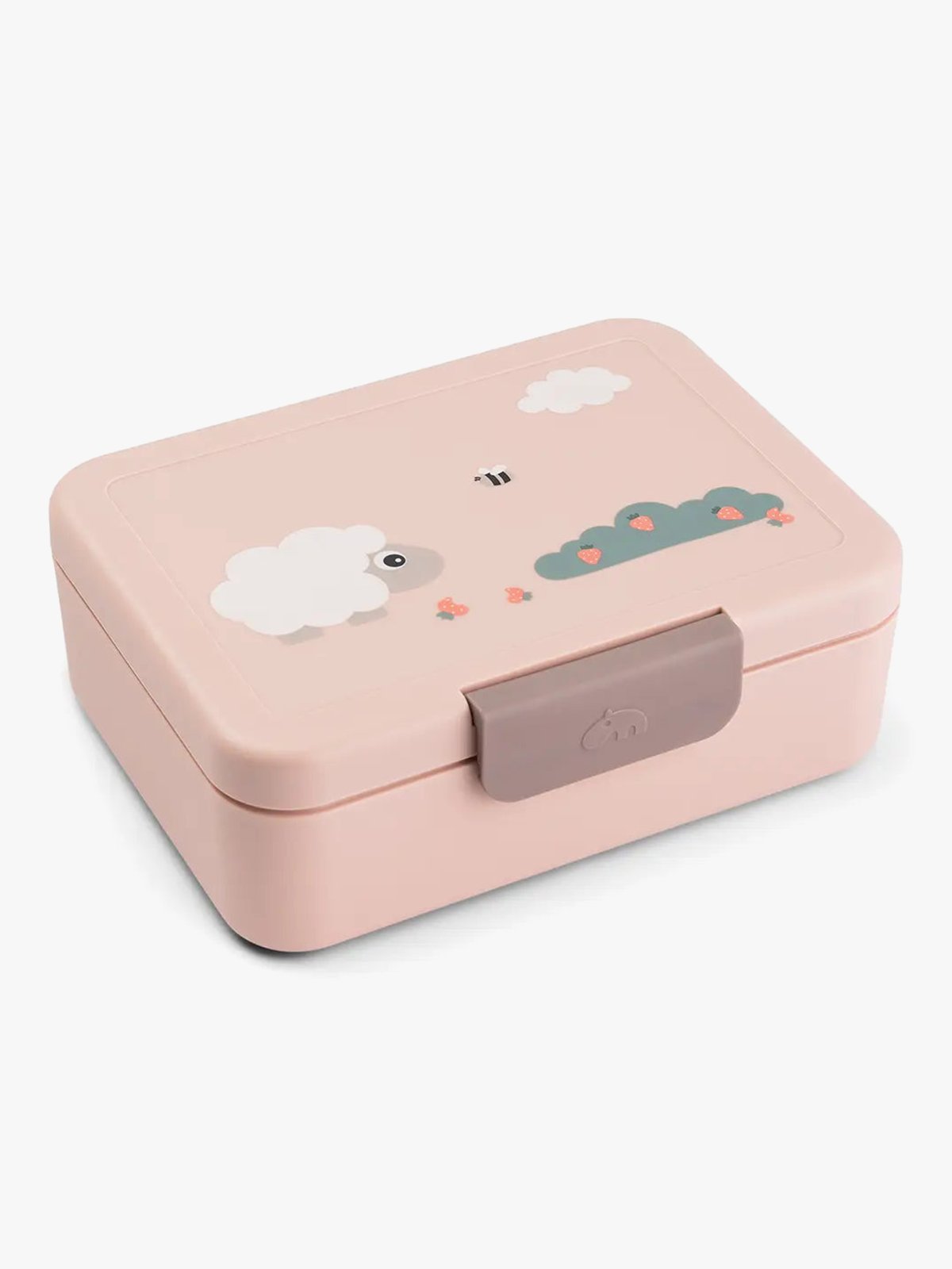Done by Deer Lunch box w/divider Tiny farm Powder