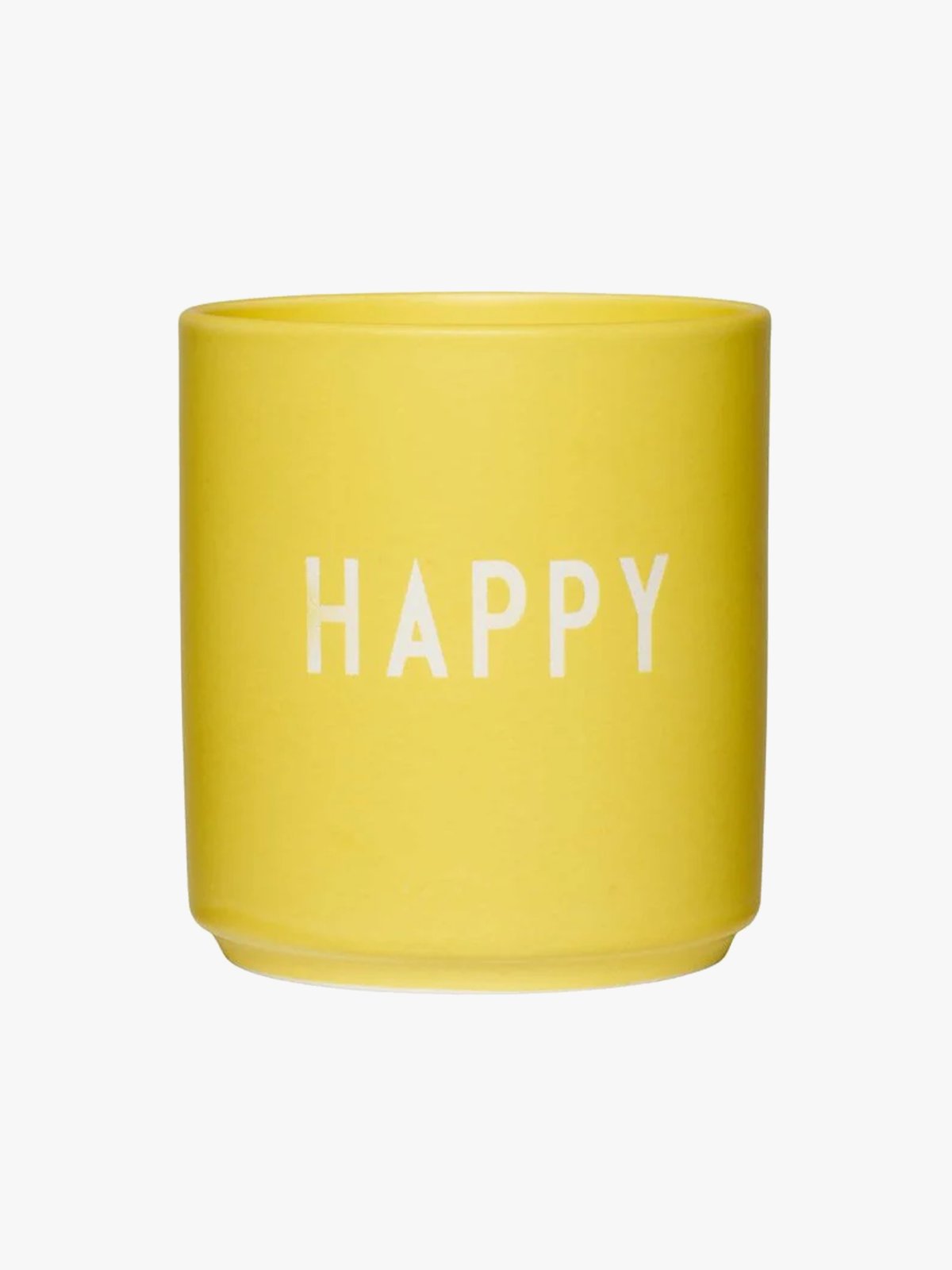 Design Letters Favourite cup Yellow