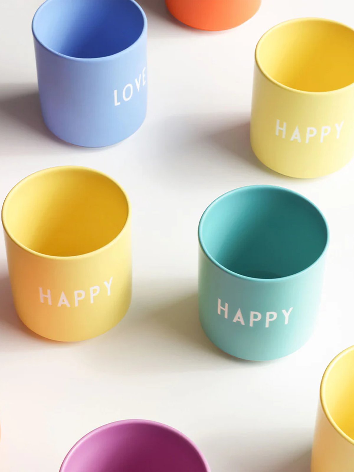 Design Letters Favourite cup Yellow