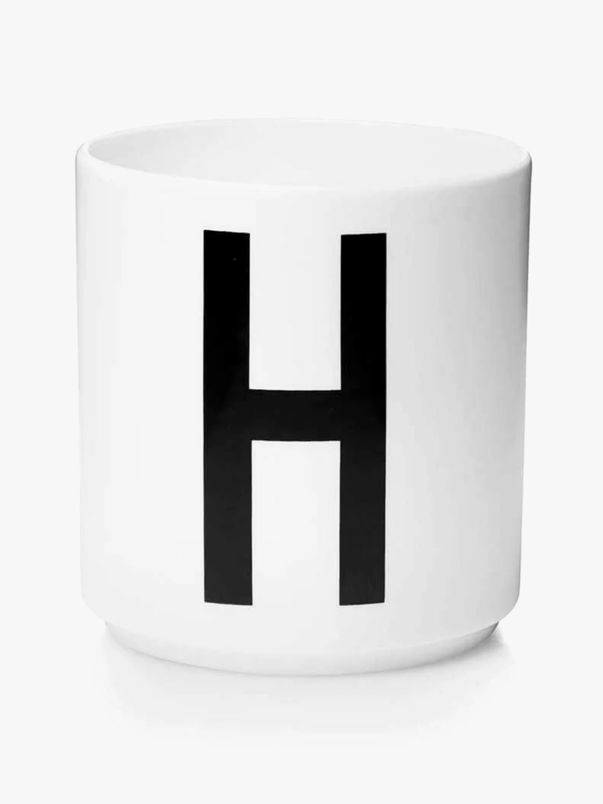 Design Letters Personal Porcelain cup Hvit