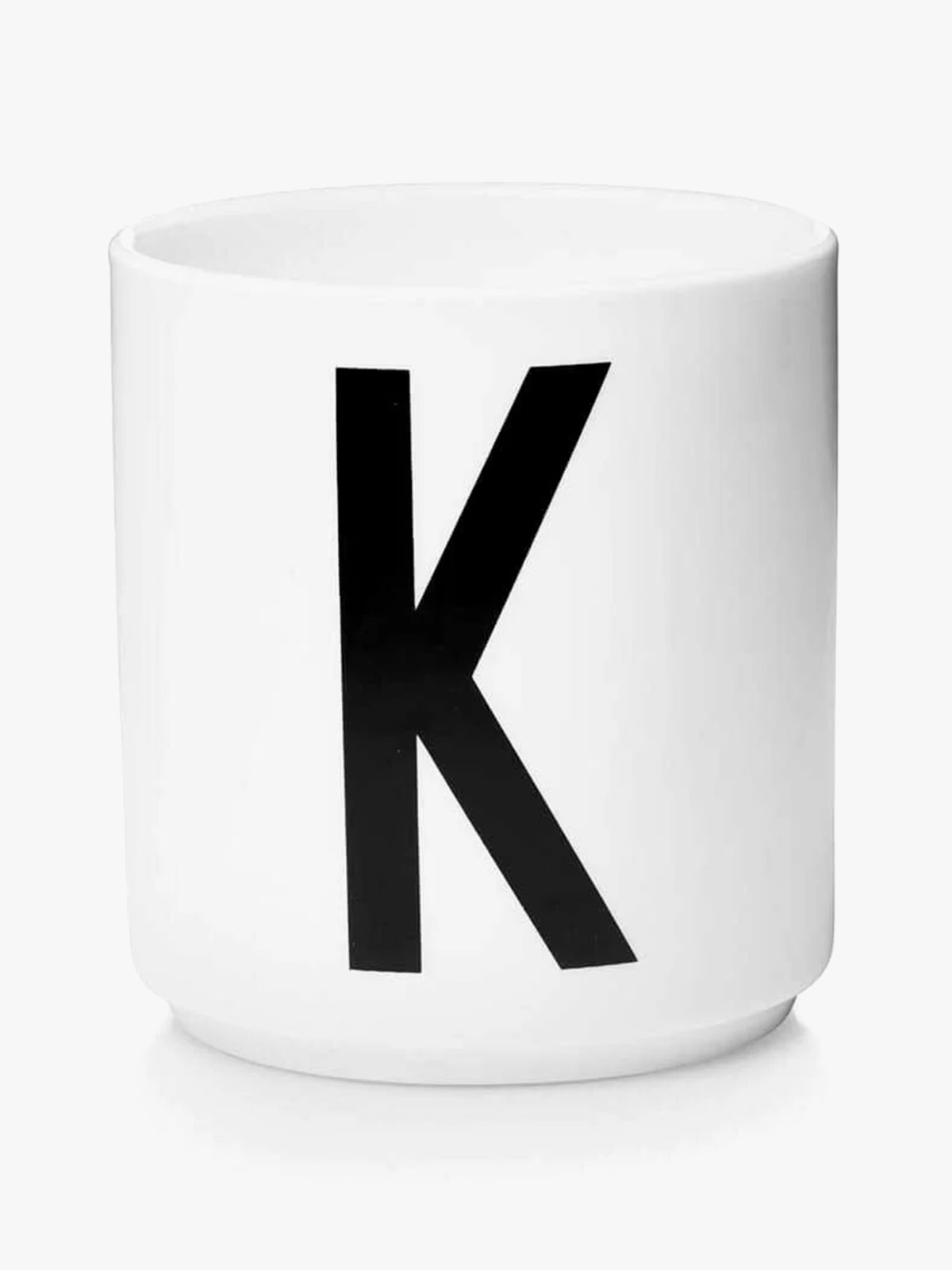 Design Letters Personal Porcelain cup Hvit