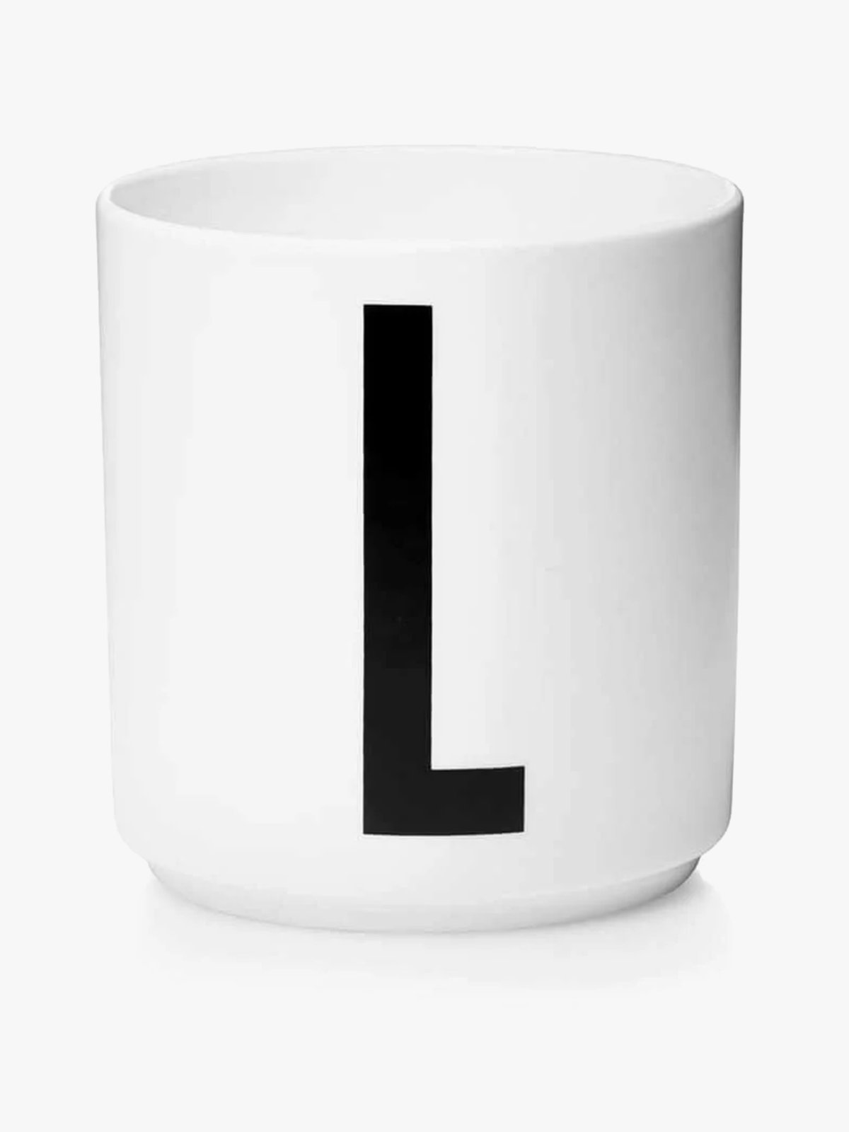 Design Letters Personal Porcelain cup Hvit