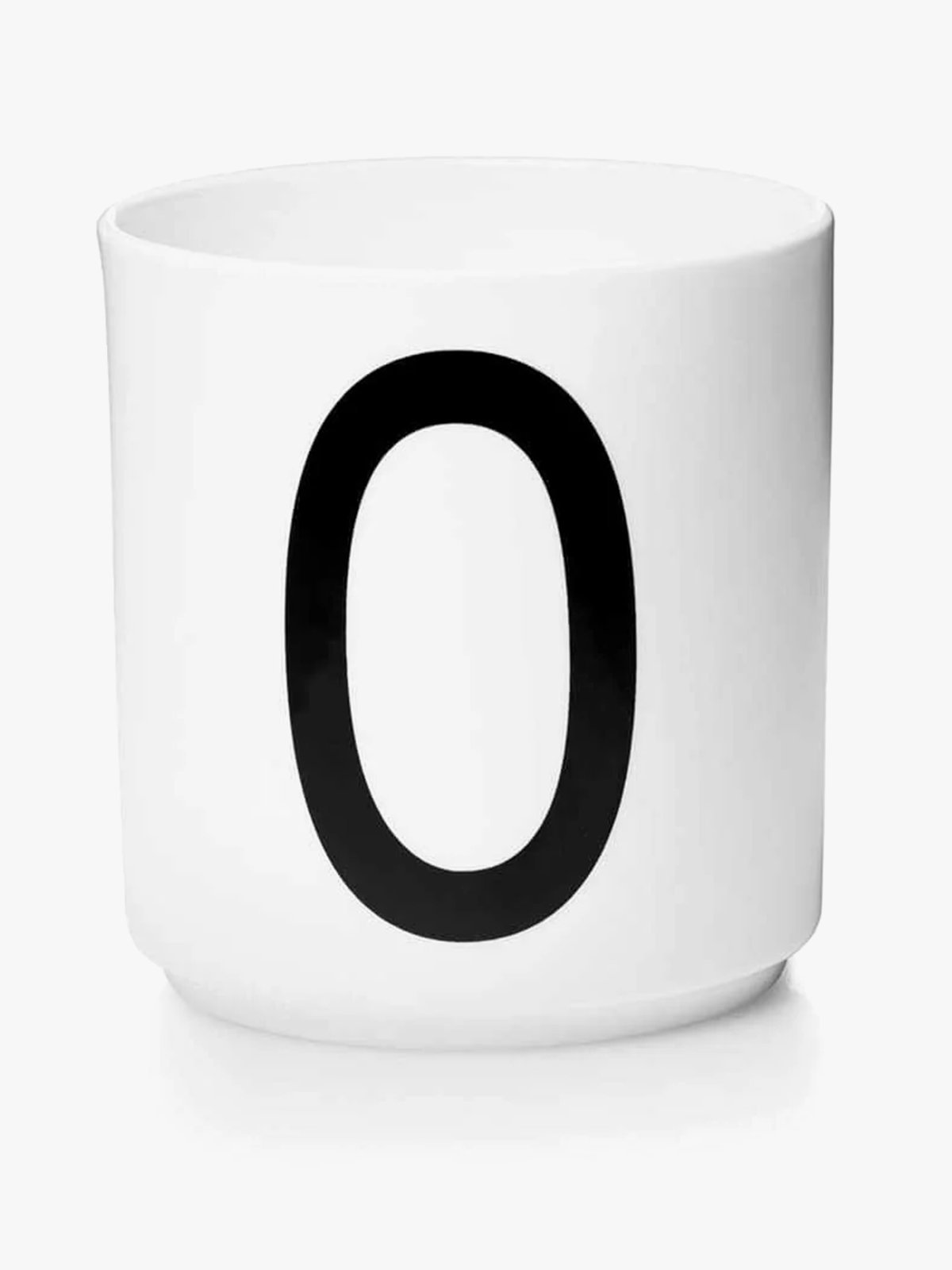 Design Letters Personal Porcelain cup Hvit