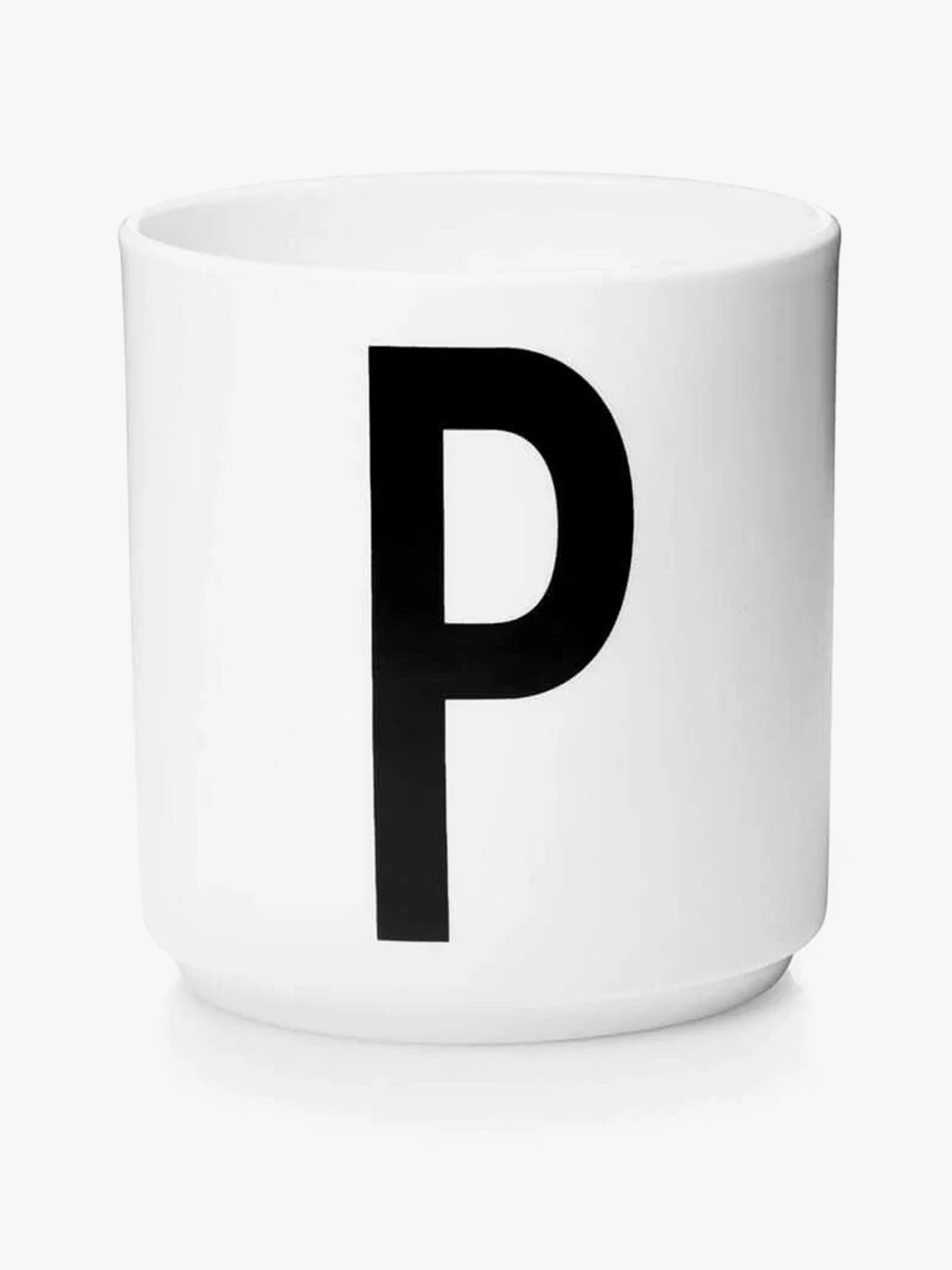 Design Letters Personal Porcelain cup Hvit