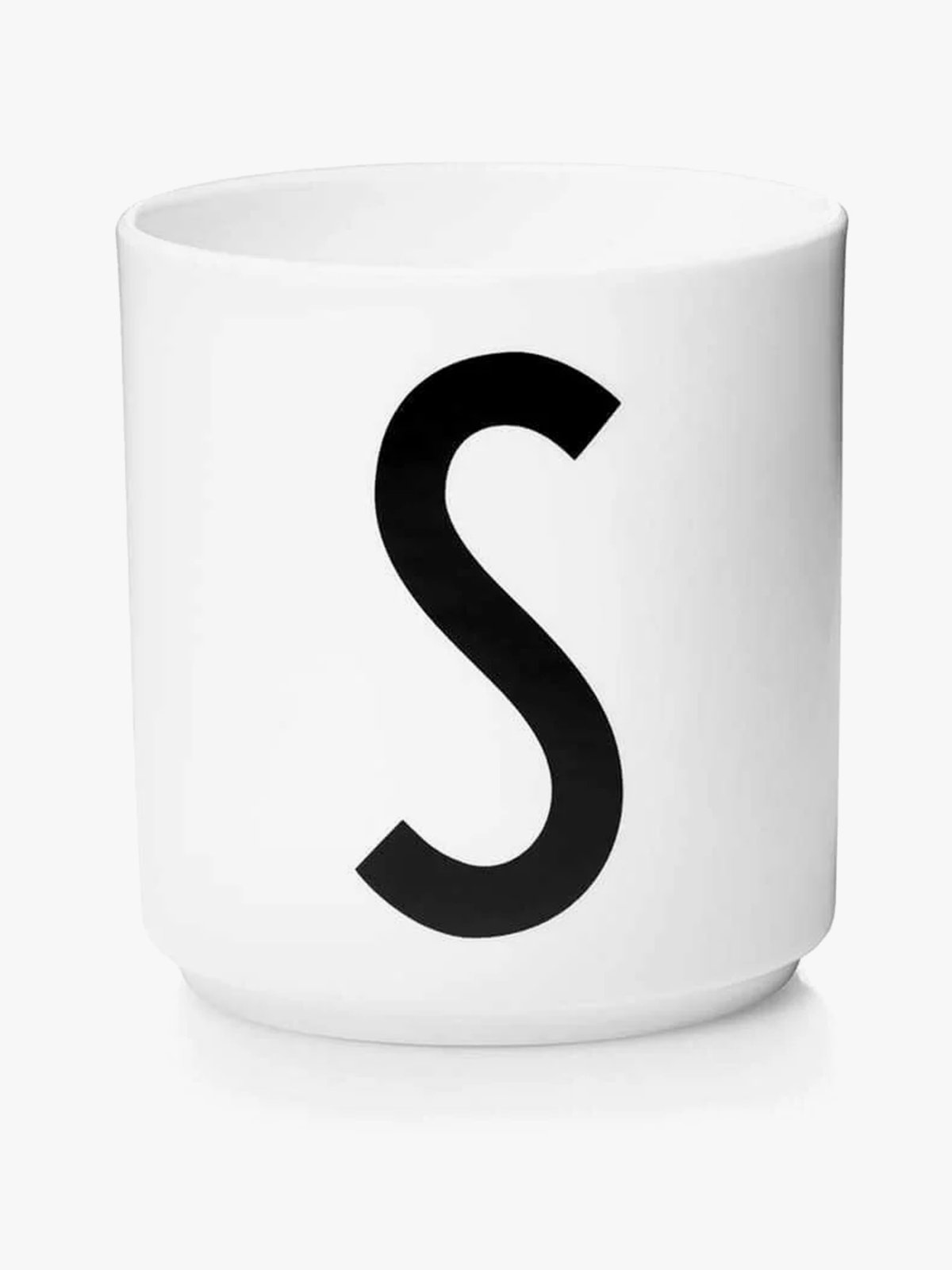 Design Letters Personal Porcelain cup Hvit