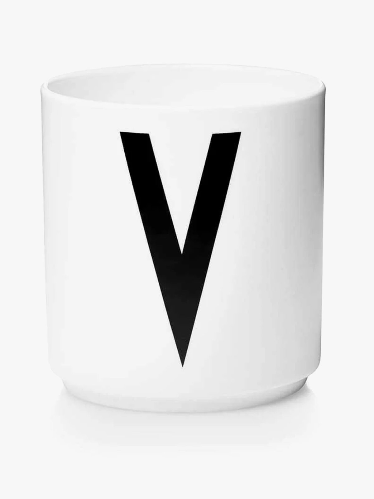 Design Letters Personal Porcelain cup Hvit