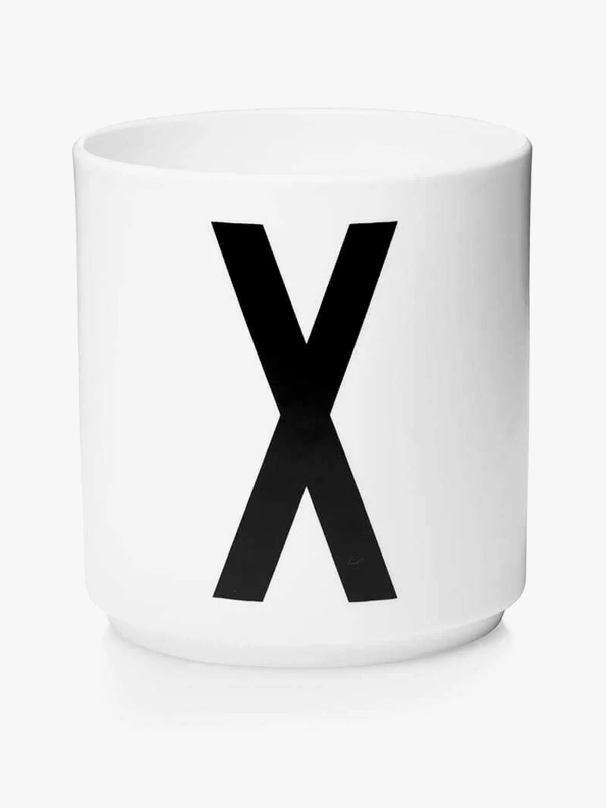 Design Letters Personal Porcelain cup Hvit