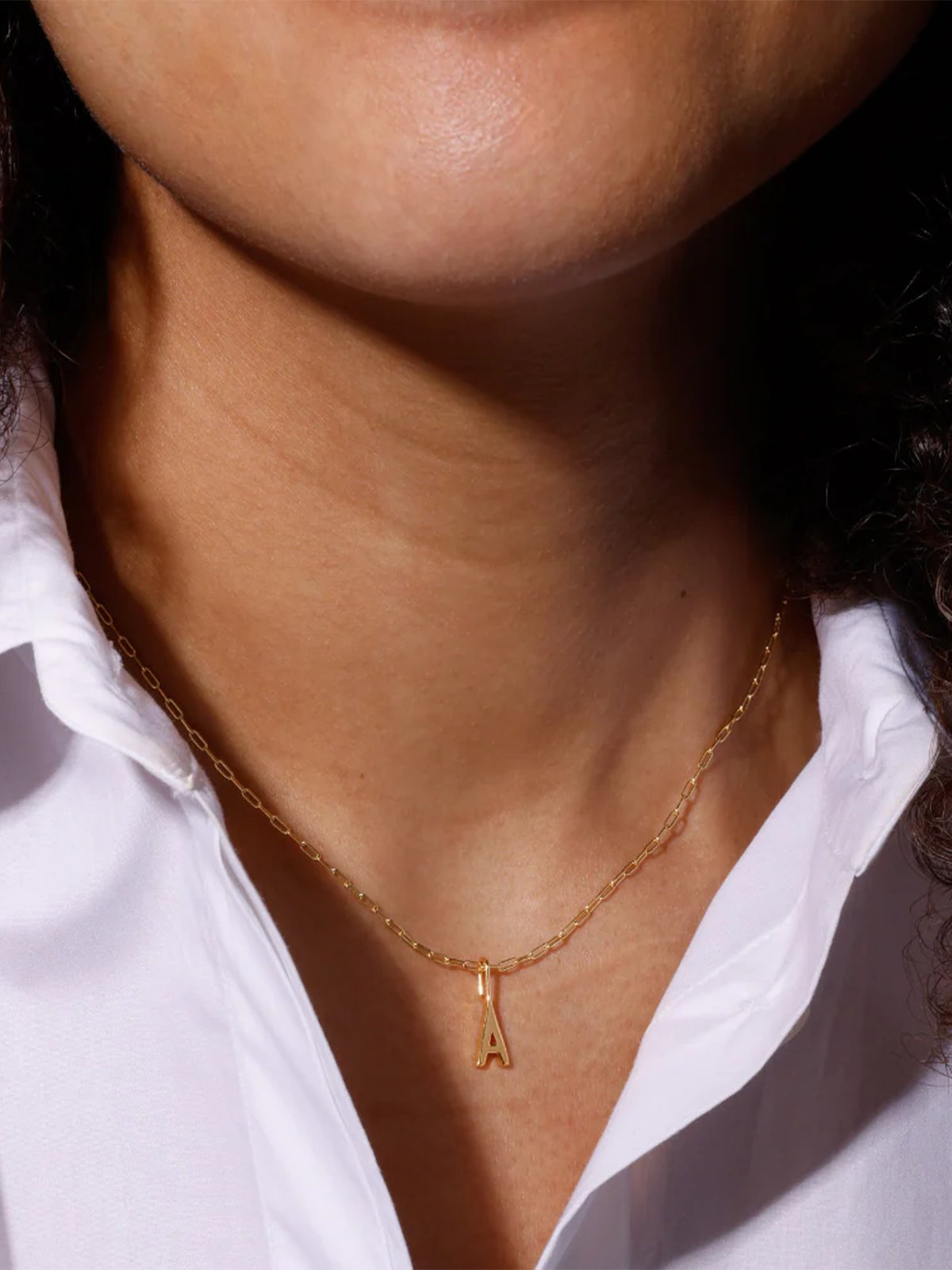 Design Letters Archetype charm 10mm Gold plated 18K Gold plated