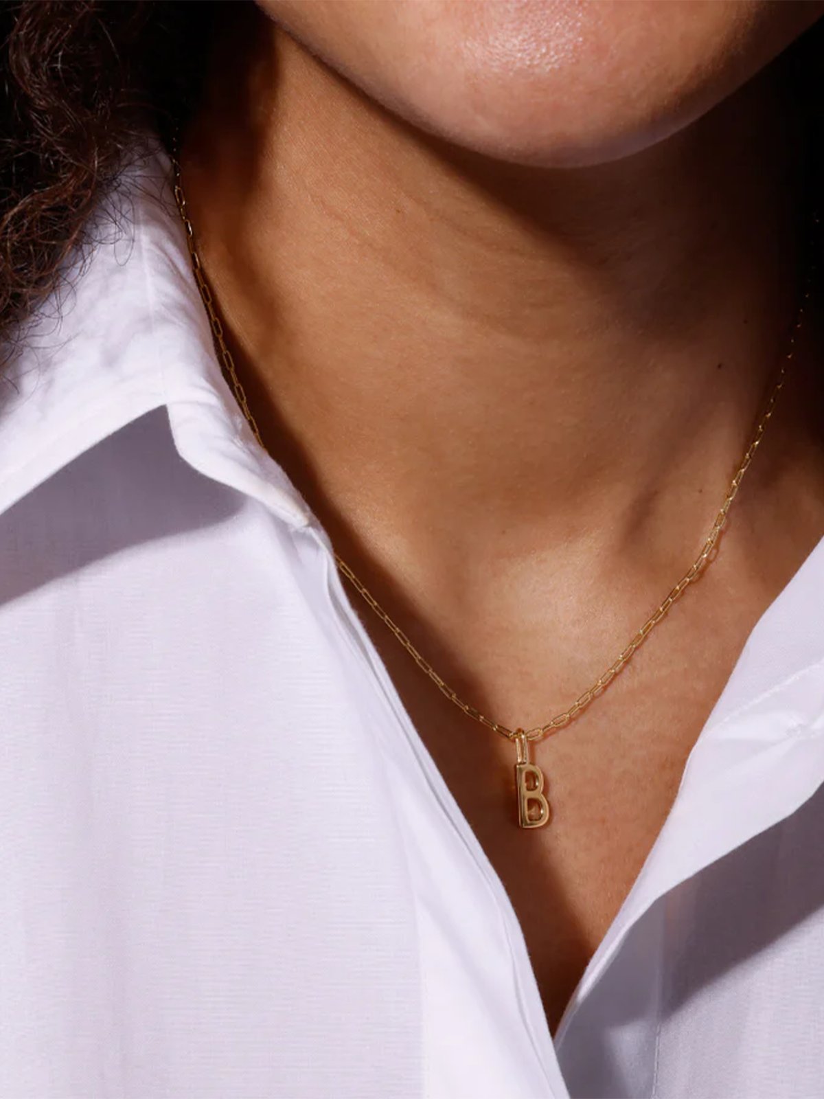 Design Letters Archetype charm 10mm Gold plated 18K Gold plated