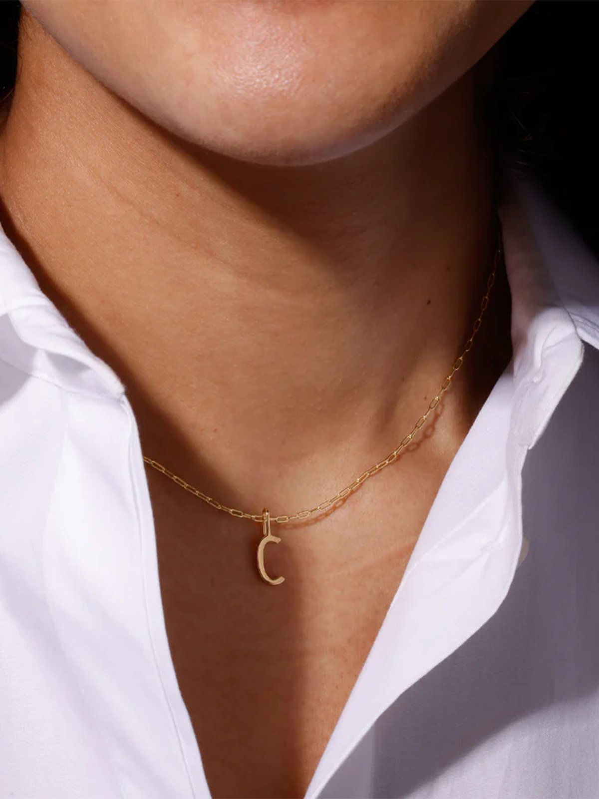 Design Letters Archetype charm 10mm Gold plated 18K Gold plated