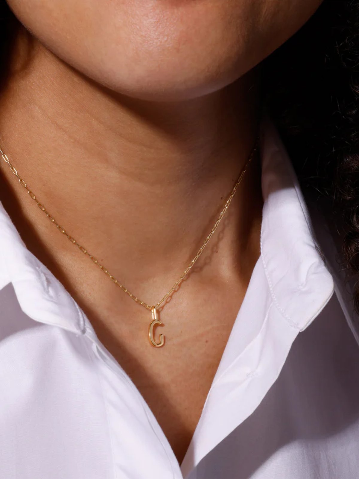 Design Letters Archetype charm 10mm Gold plated 18K Gold plated