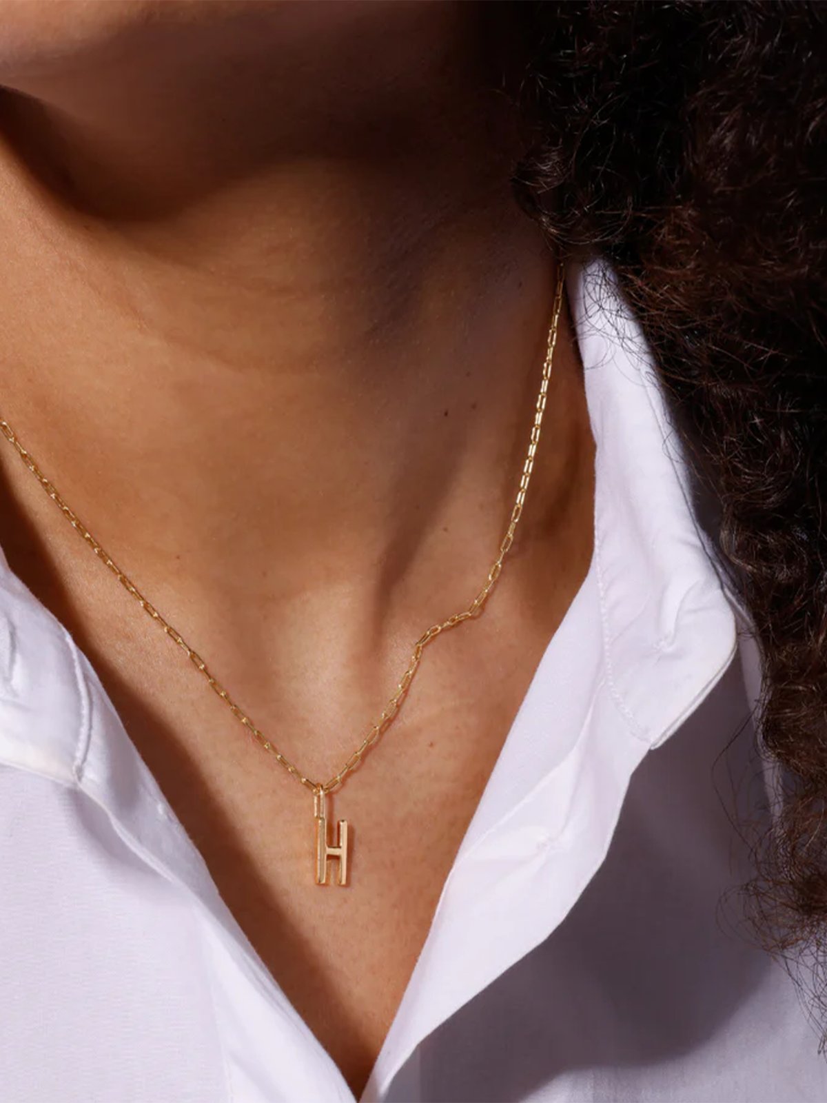 Design Letters Archetype charm 10mm Gold plated 18K Gold plated