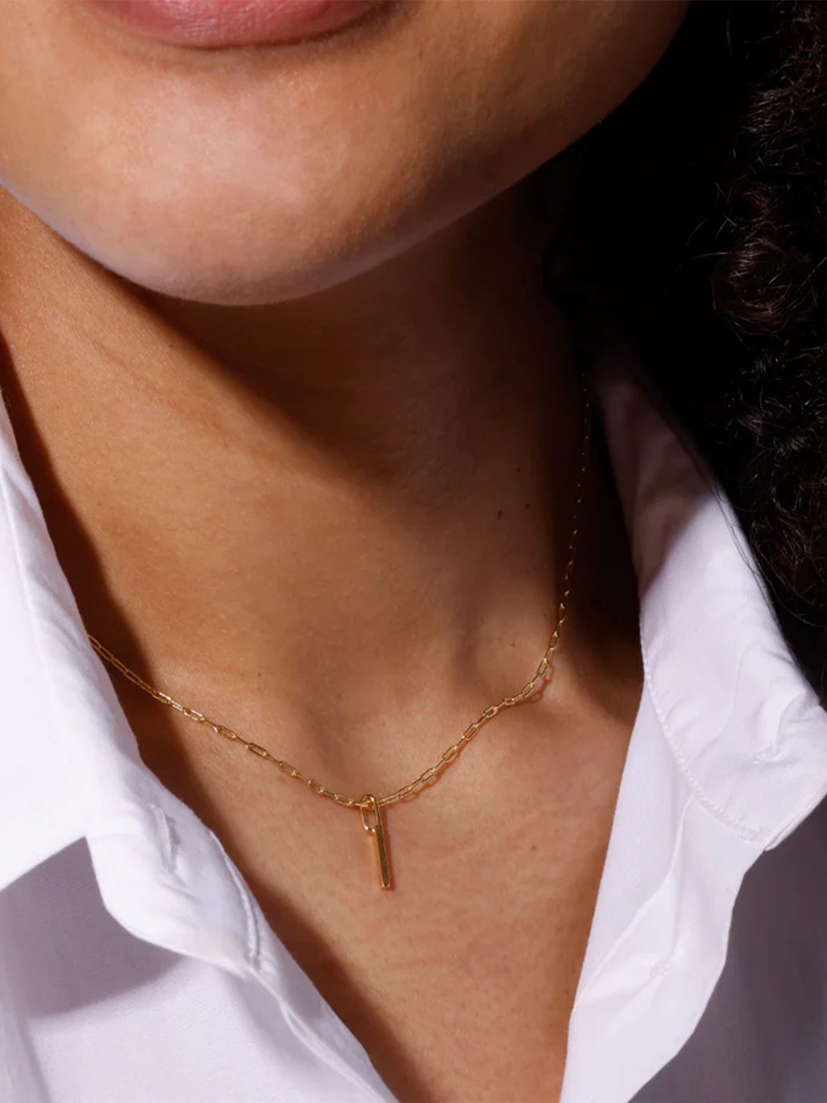 Design Letters Archetype charm 10mm Gold plated 18K Gold plated