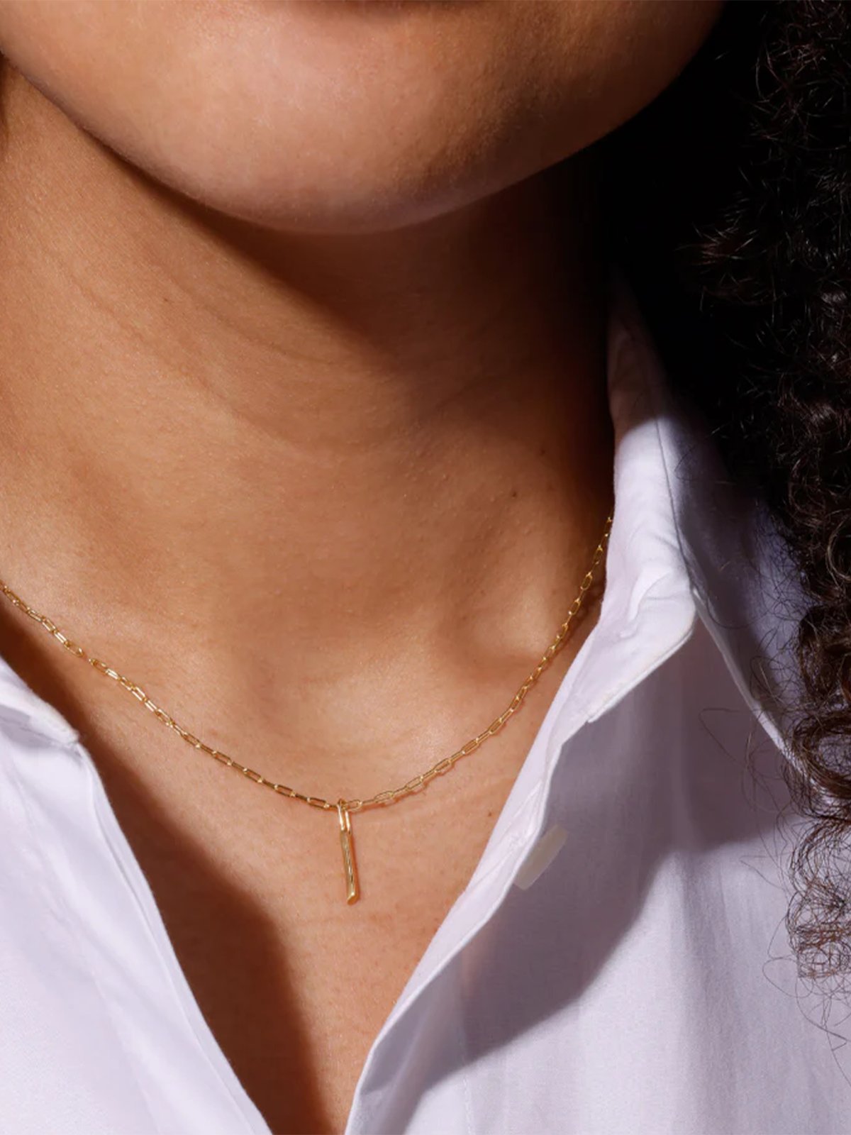 Design Letters Archetype charm 10mm Gold plated 18K Gold plated