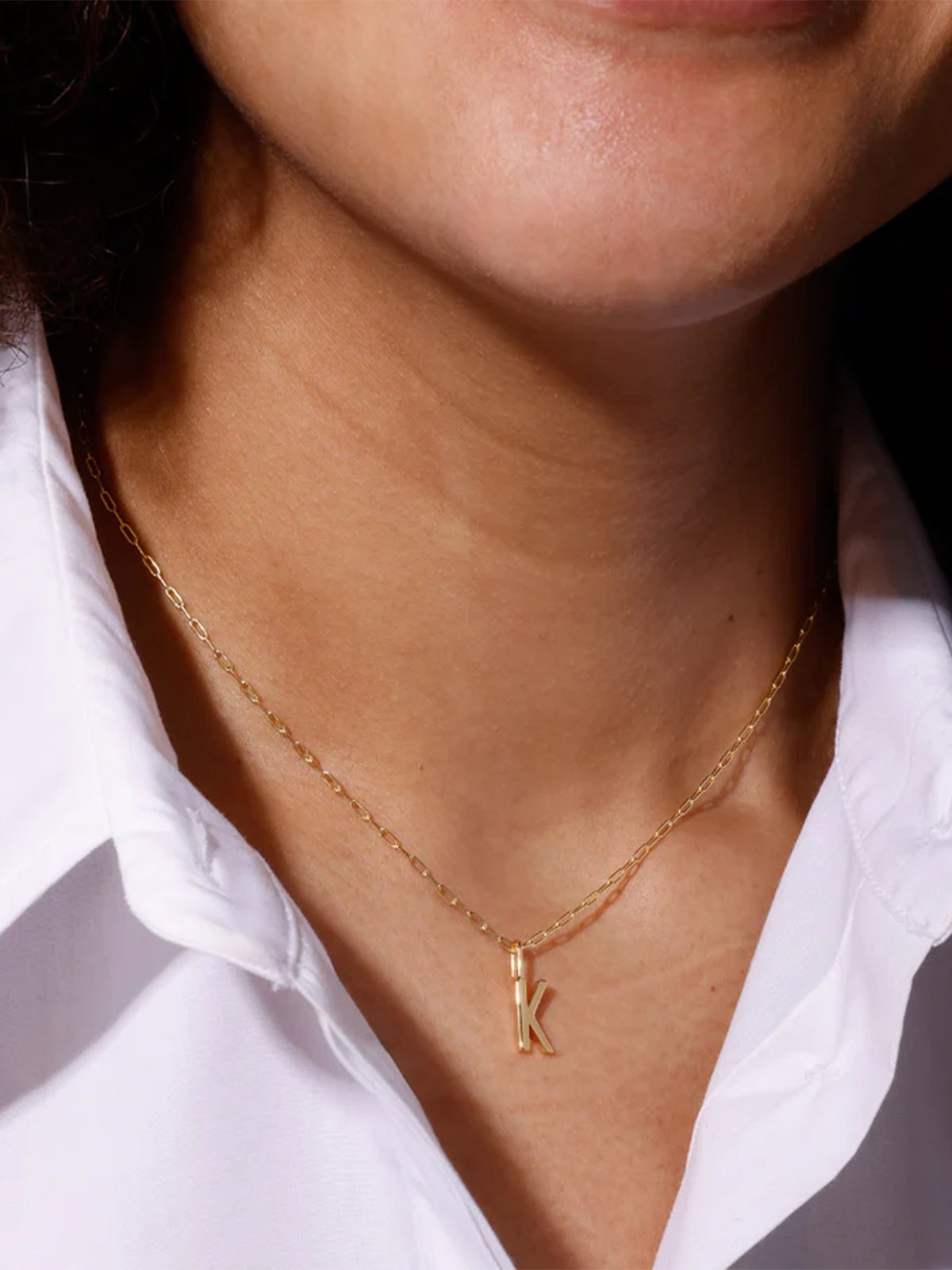 Design Letters Archetype charm 10mm Gold plated 18K Gold plated