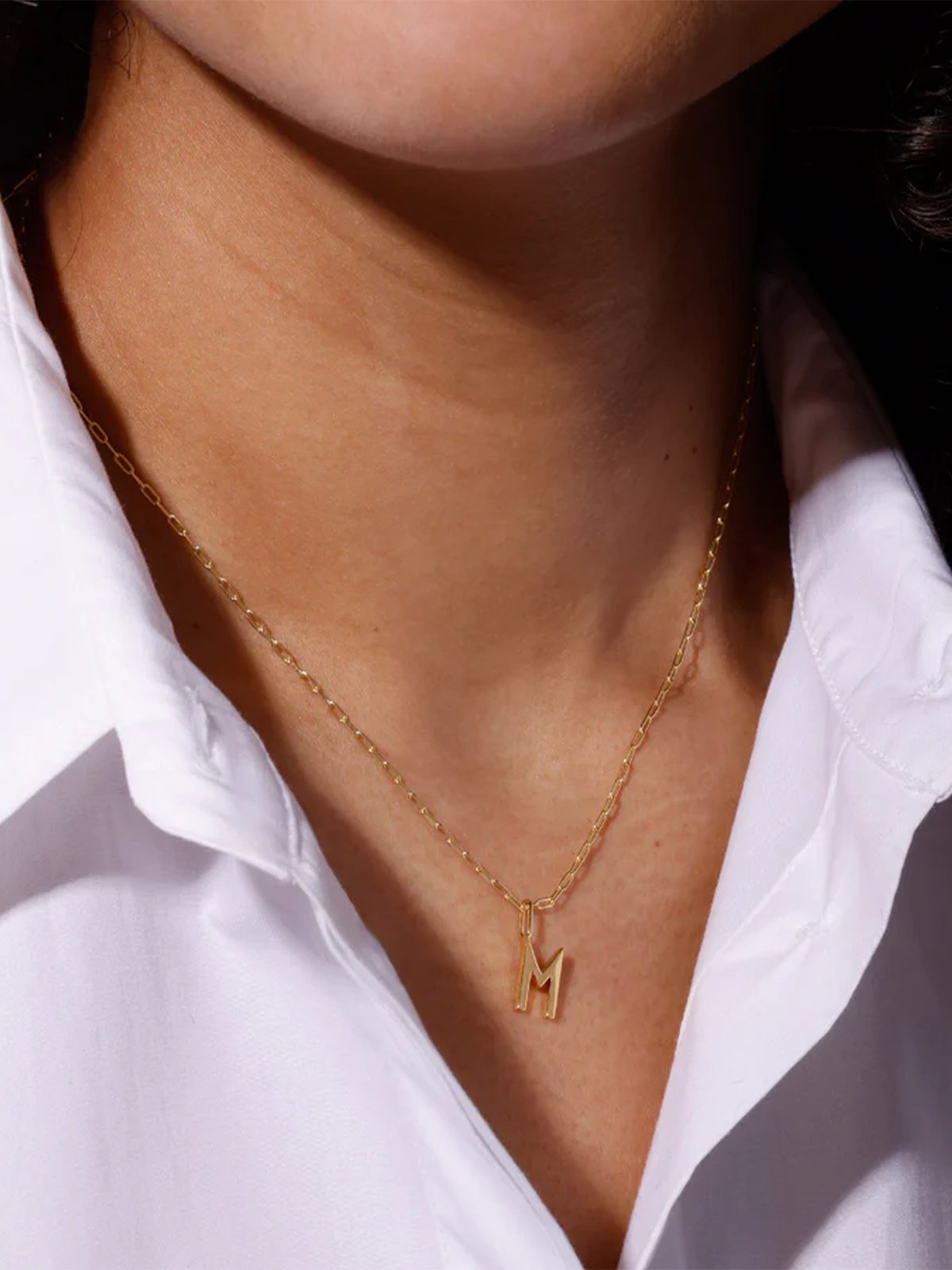 Design Letters Archetype charm 10mm Gold plated 18K Gold plated