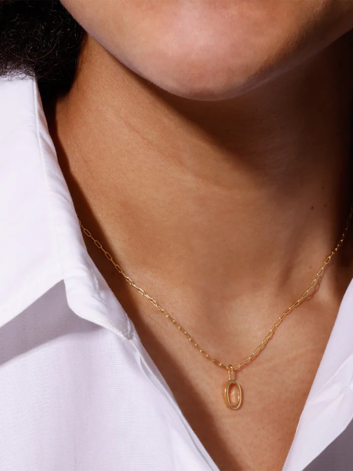 Design Letters Archetype charm 10mm Gold plated 18K Gold plated