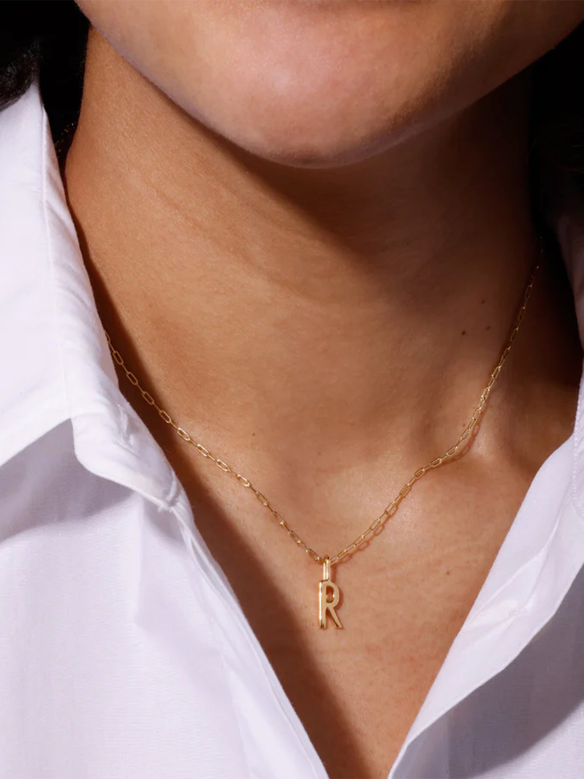 Design Letters Archetype charm 10mm Gold plated 18K Gold plated