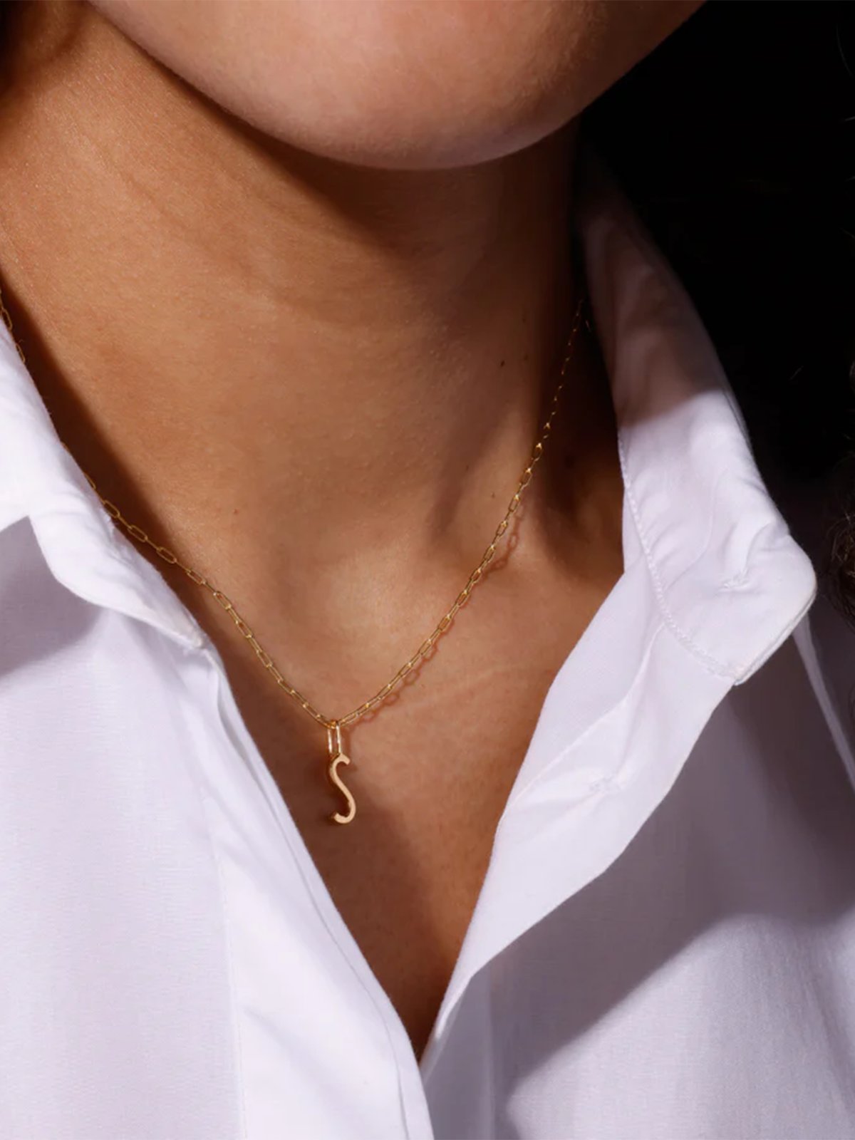 Design Letters Archetype charm 10mm Gold plated 18K Gold plated