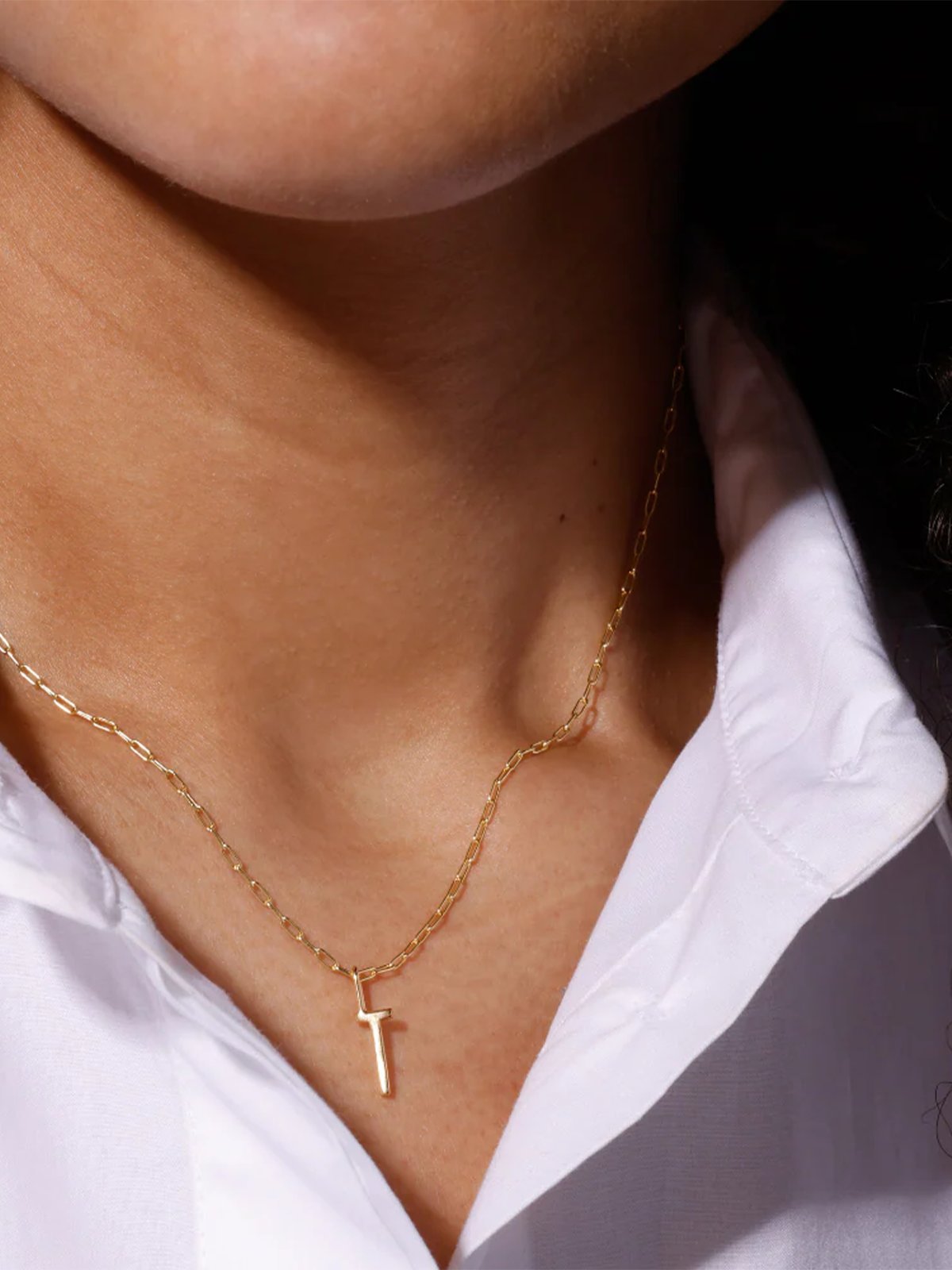 Design Letters Archetype charm 10mm Gold plated 18K Gold plated