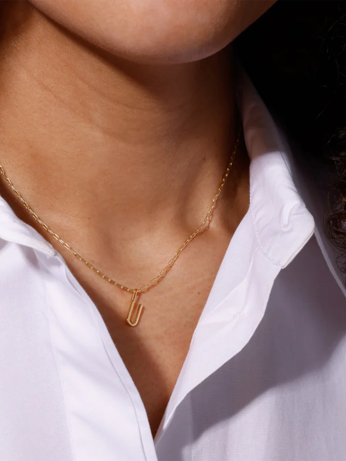 Design Letters Archetype charm 10mm Gold plated 18K Gold plated