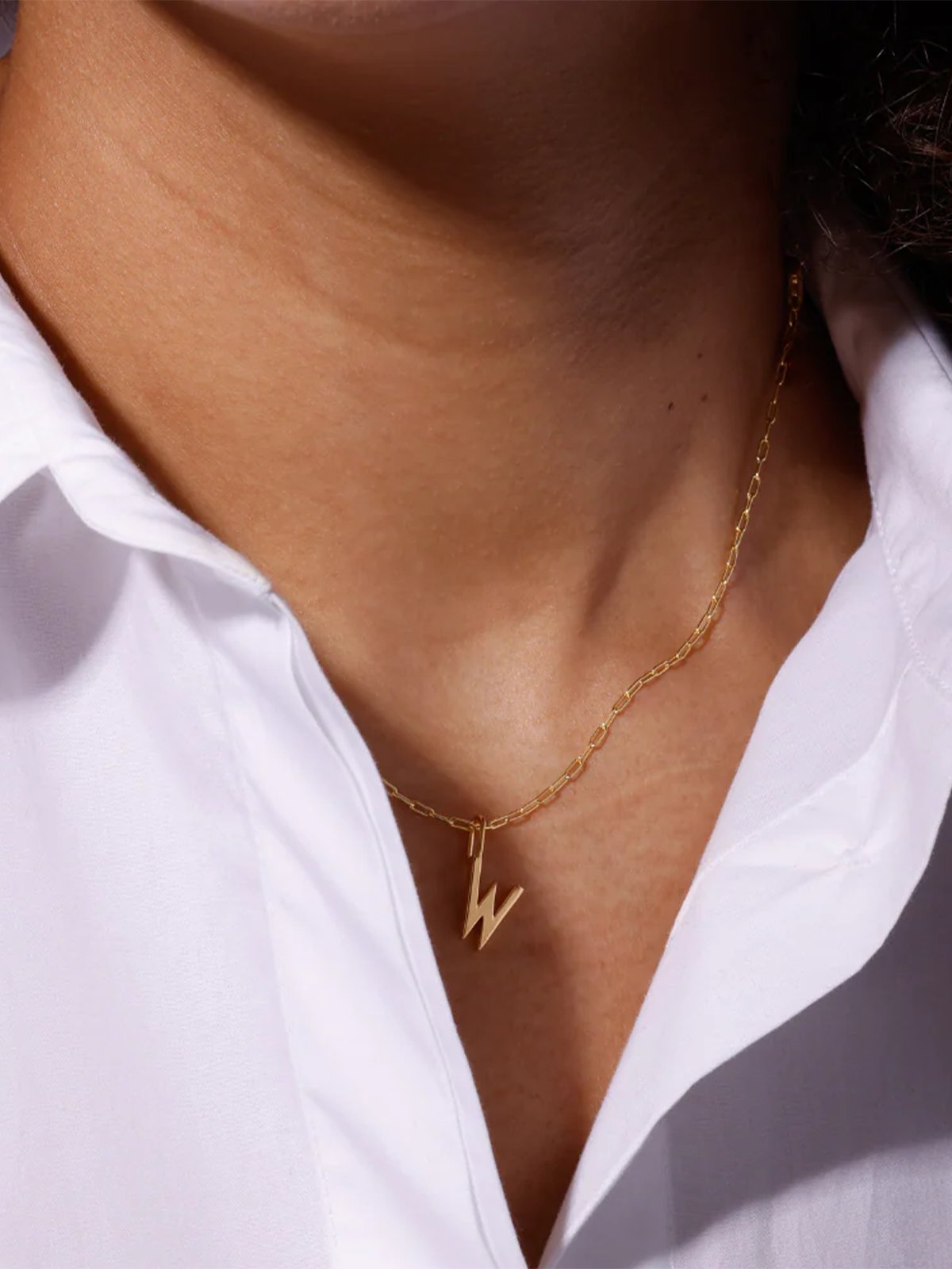 Design Letters Archetype charm 10mm Gold plated 18K Gold plated