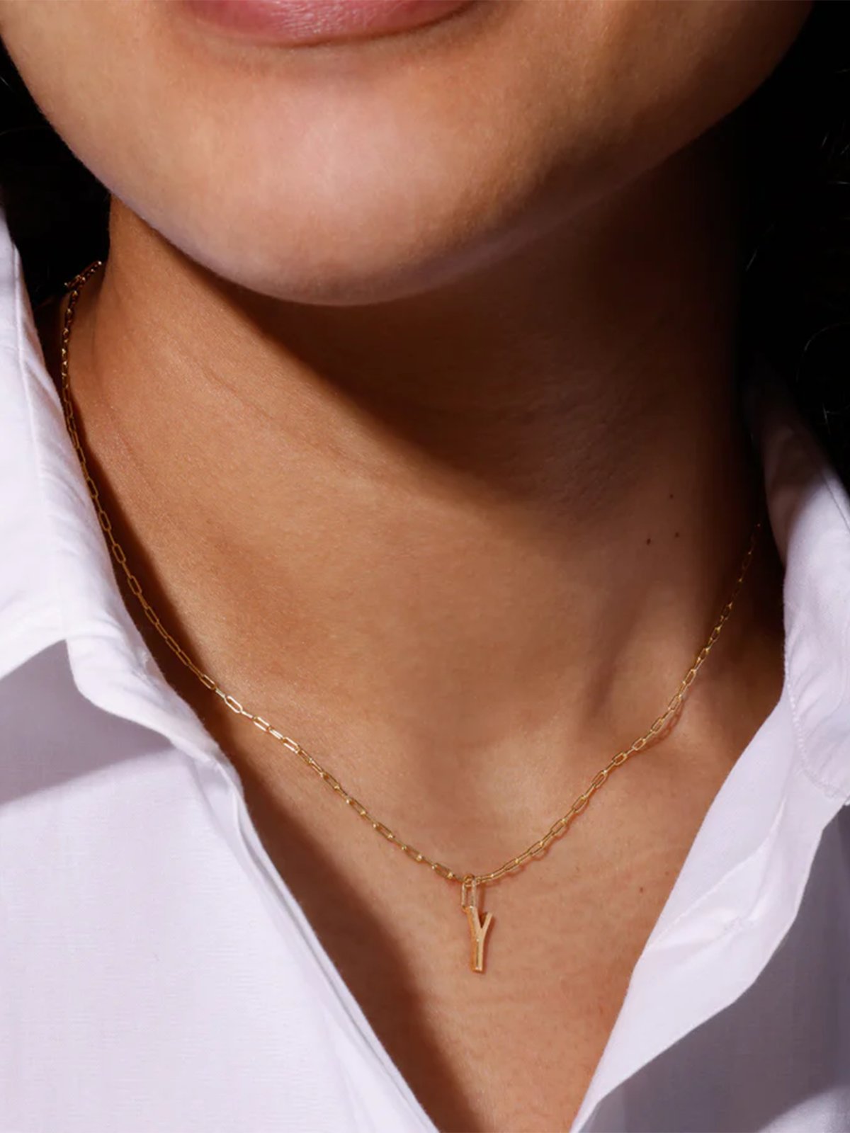 Design Letters Archetype charm 10mm Gold plated 18K Gold plated