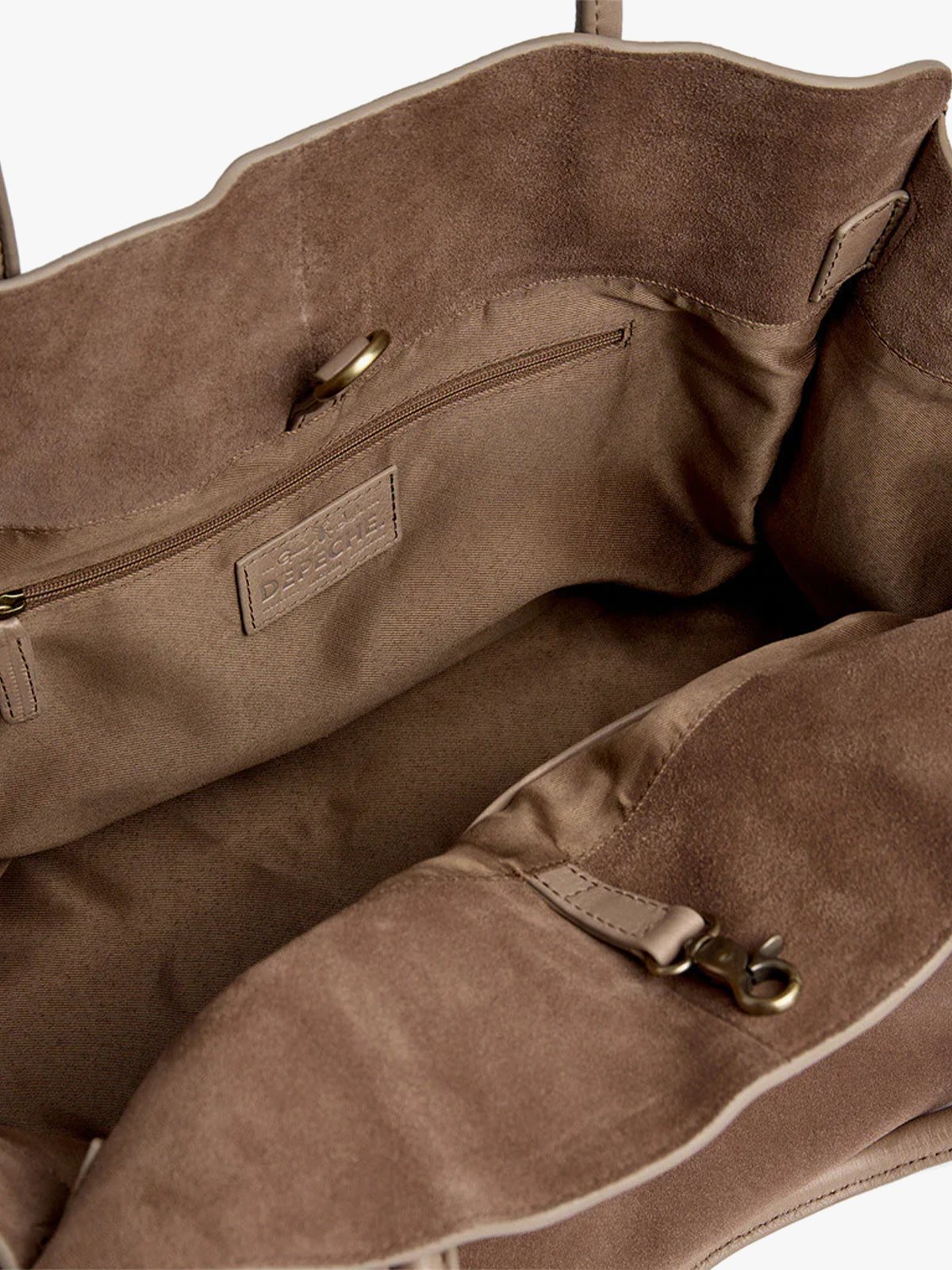 Depeche Madrid Shopper Taupe