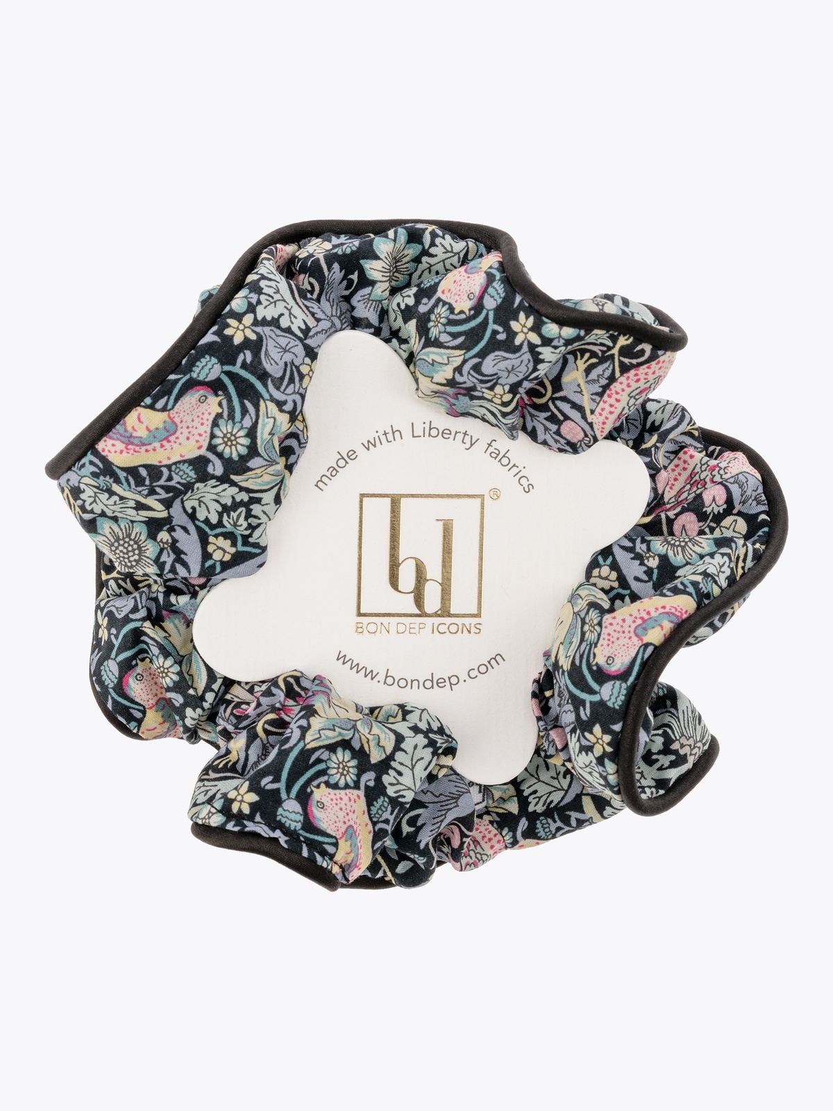 Bon Dep Hair Skrunk Liberty Strawberry Thief Black
