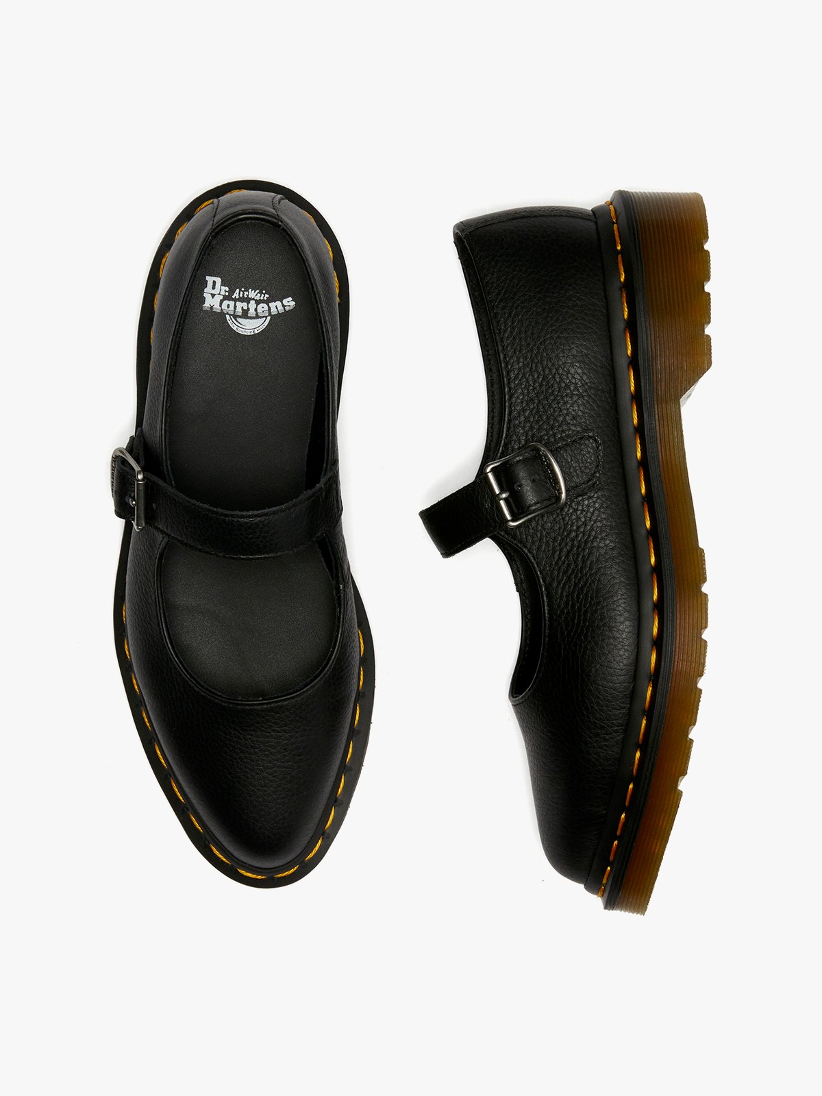 Dr Martens Elphie MJ Mary Jane Shoe Virginia Black