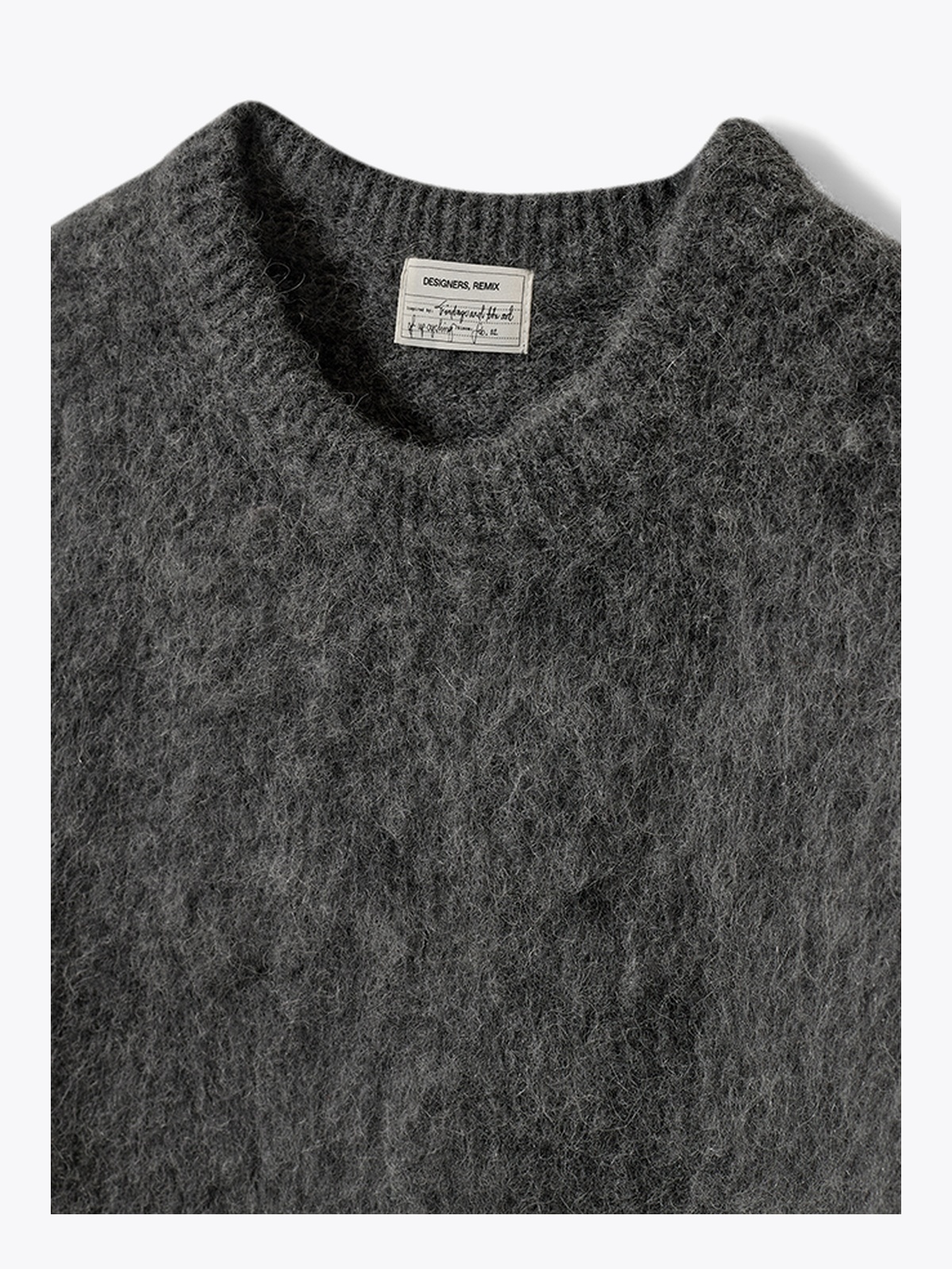 DESIGNERS REMIX Eloise Brushed Knit Grå
