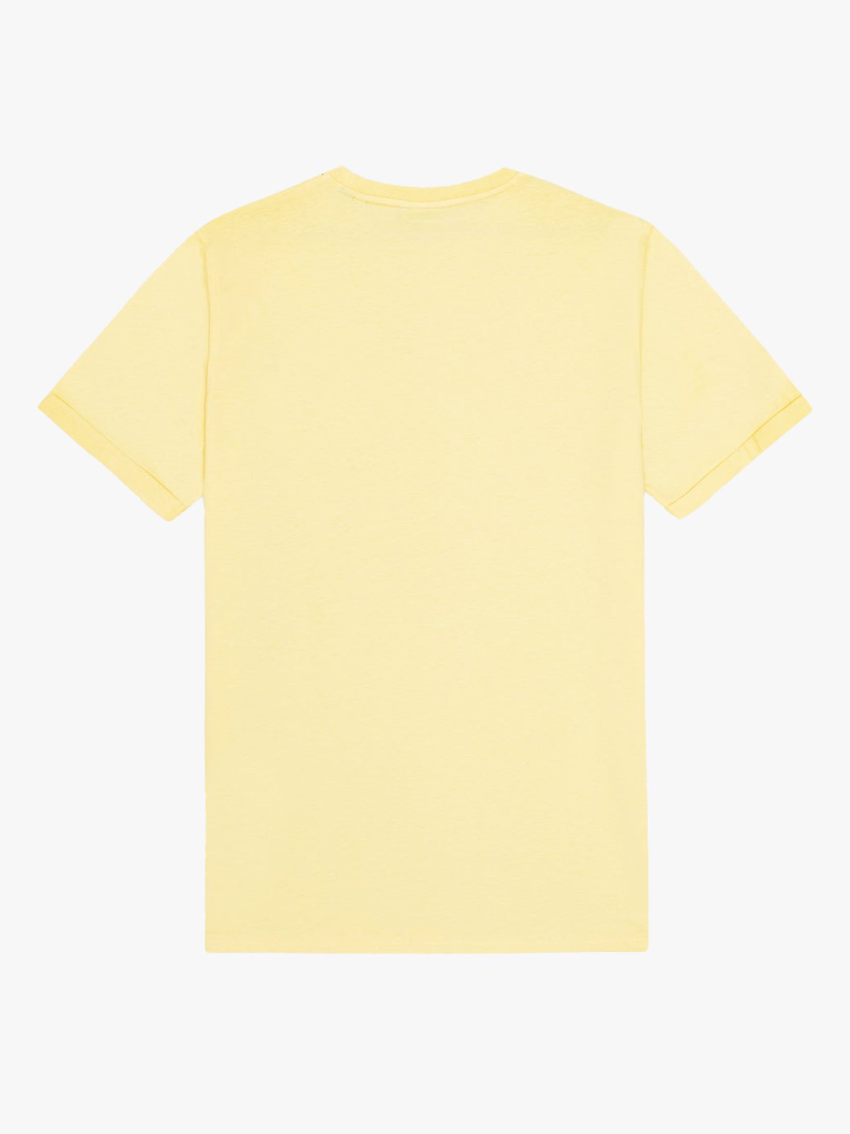 Les Deux Norregaard Contrast T-Shirt Pale Banana Yellow
