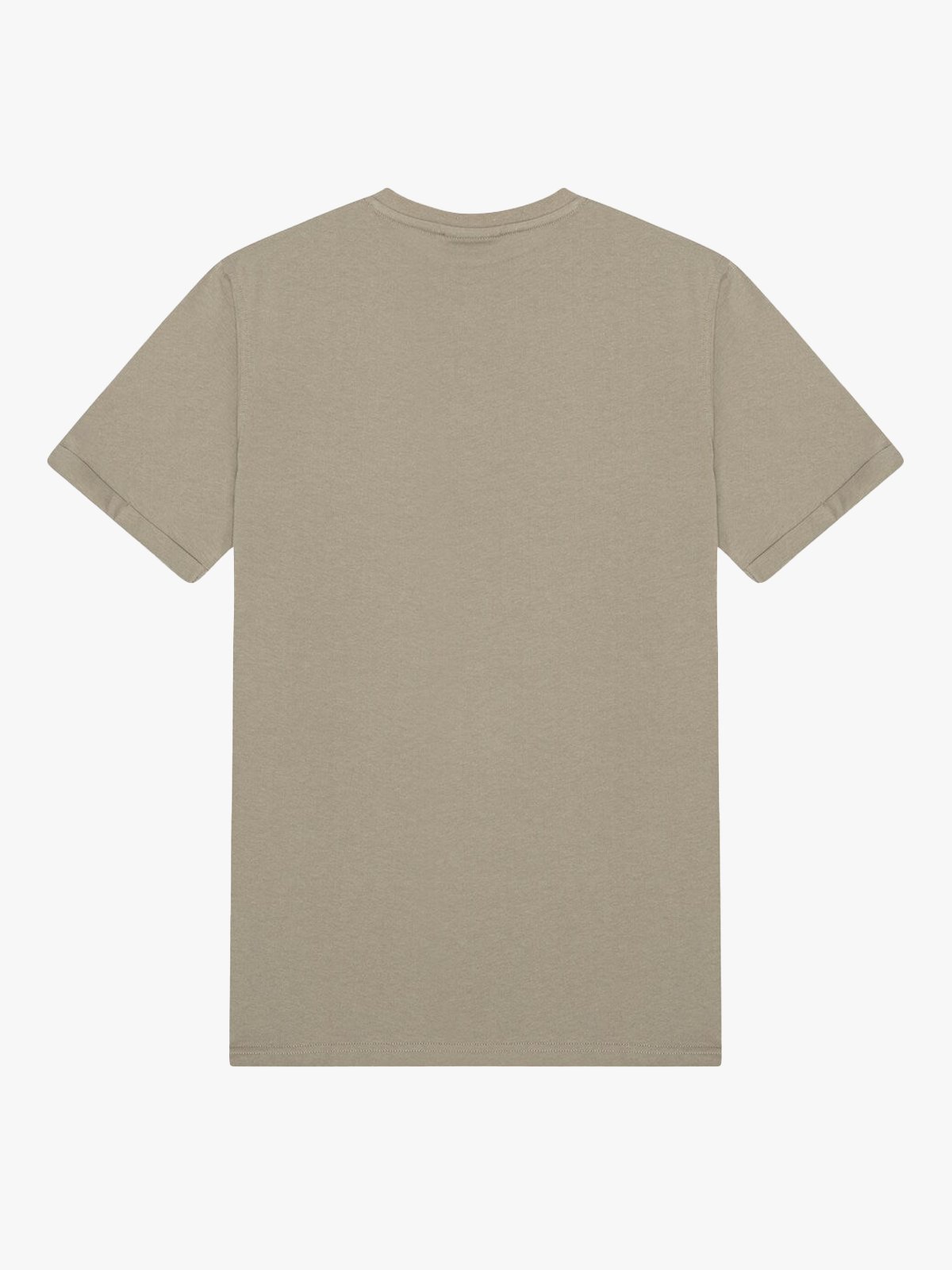 Les Deux Norregaard Contrast T-Shirt Laurel Oak Sand