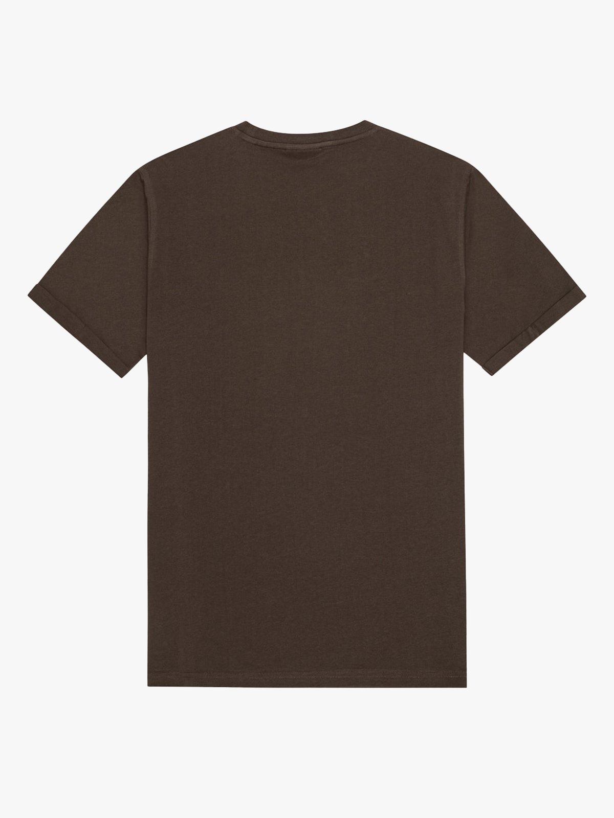 Les Deux Norregaard Contrast T-Shirt Turkish Coffee Brown