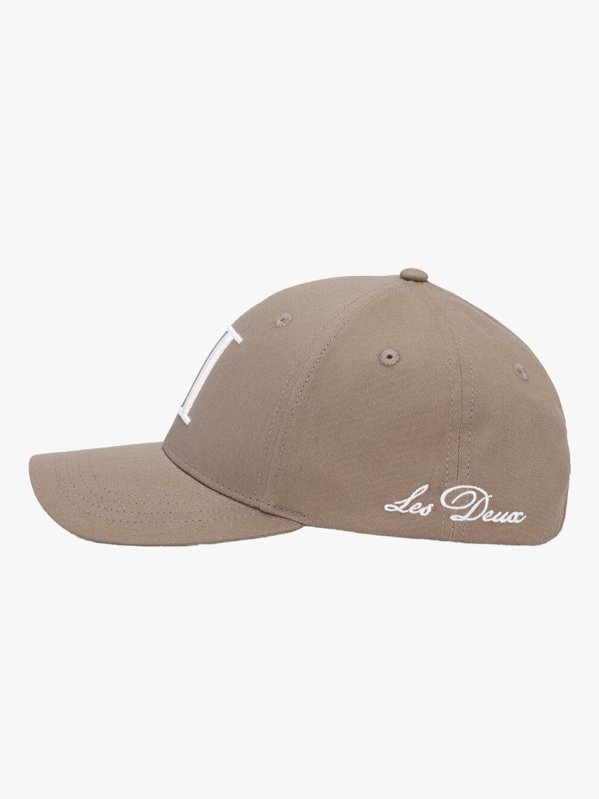 Les Deux Encore Organic Baseball Cap Walnut Brown