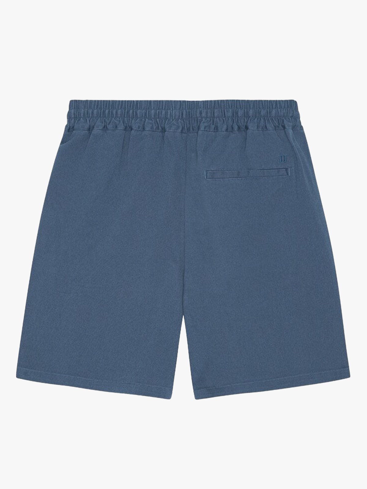 Les Deux Otto Cotton Shorts Dark Denim Blue
