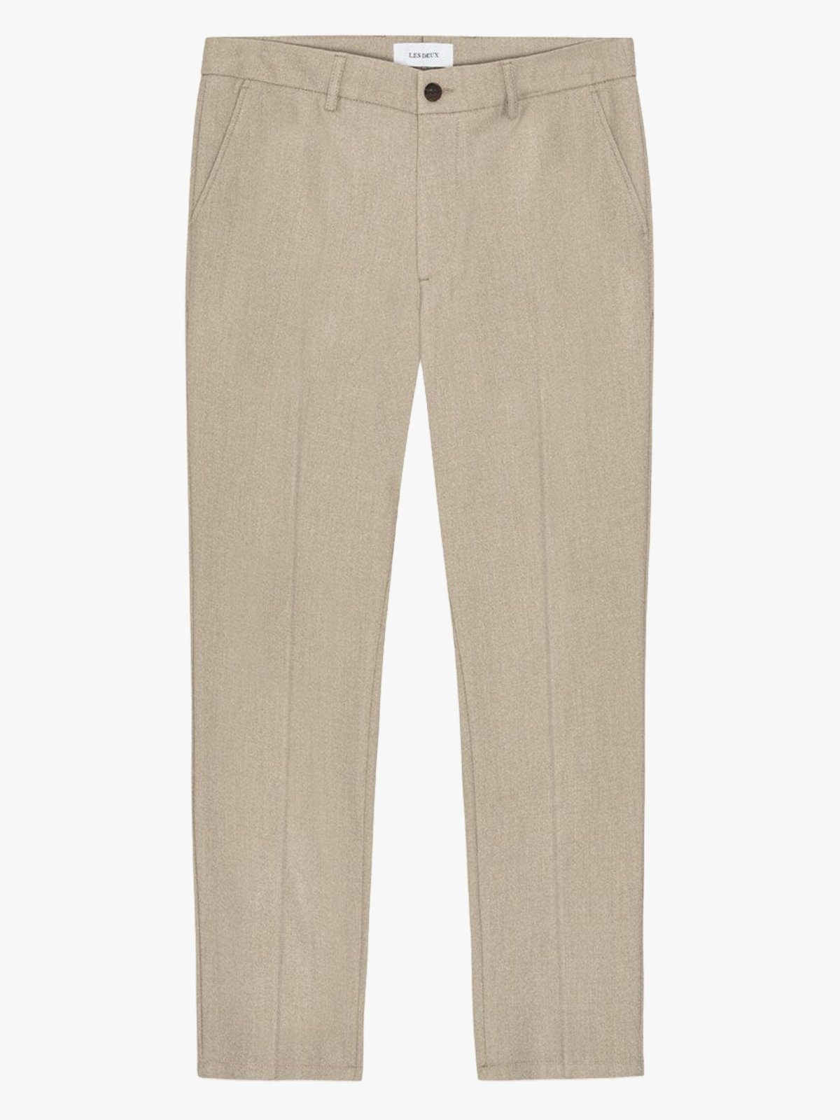 Les Deux Como Regular Solid Pant Laurel Oak Sand