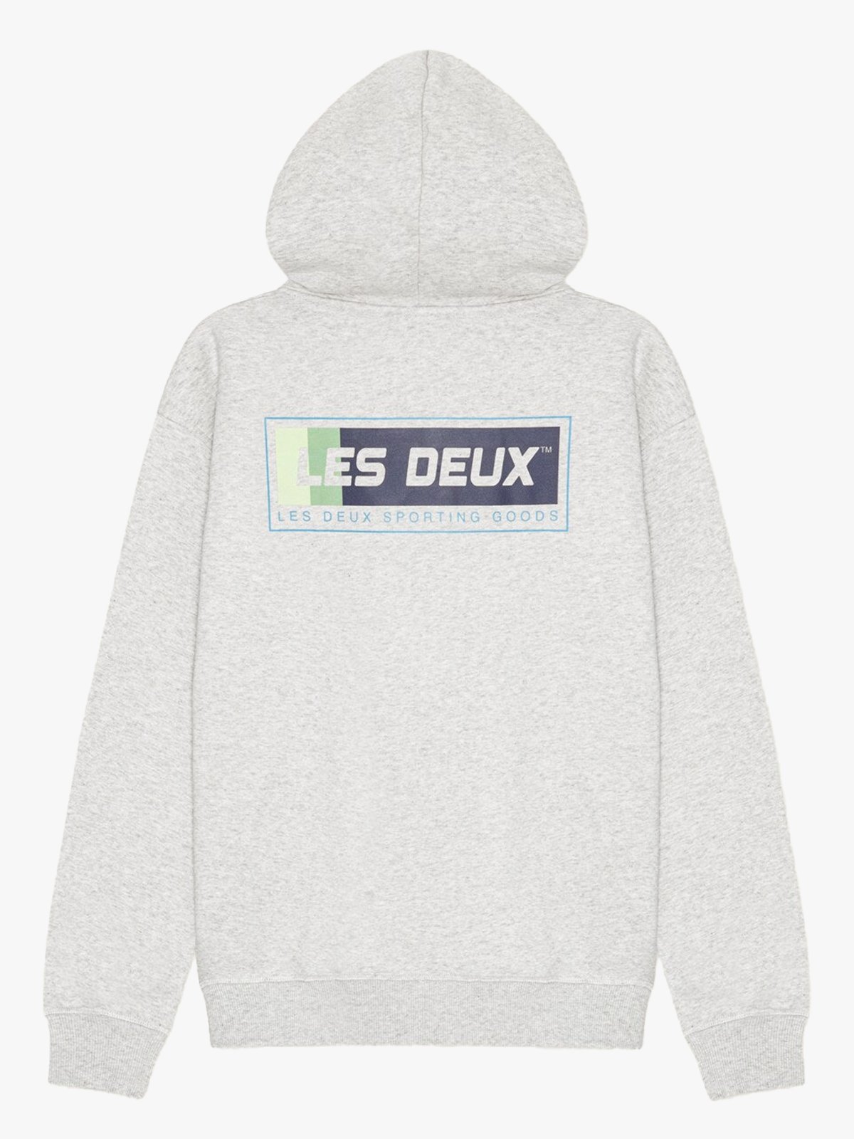 Les Deux Chase Sport Hoodie Snow Melange