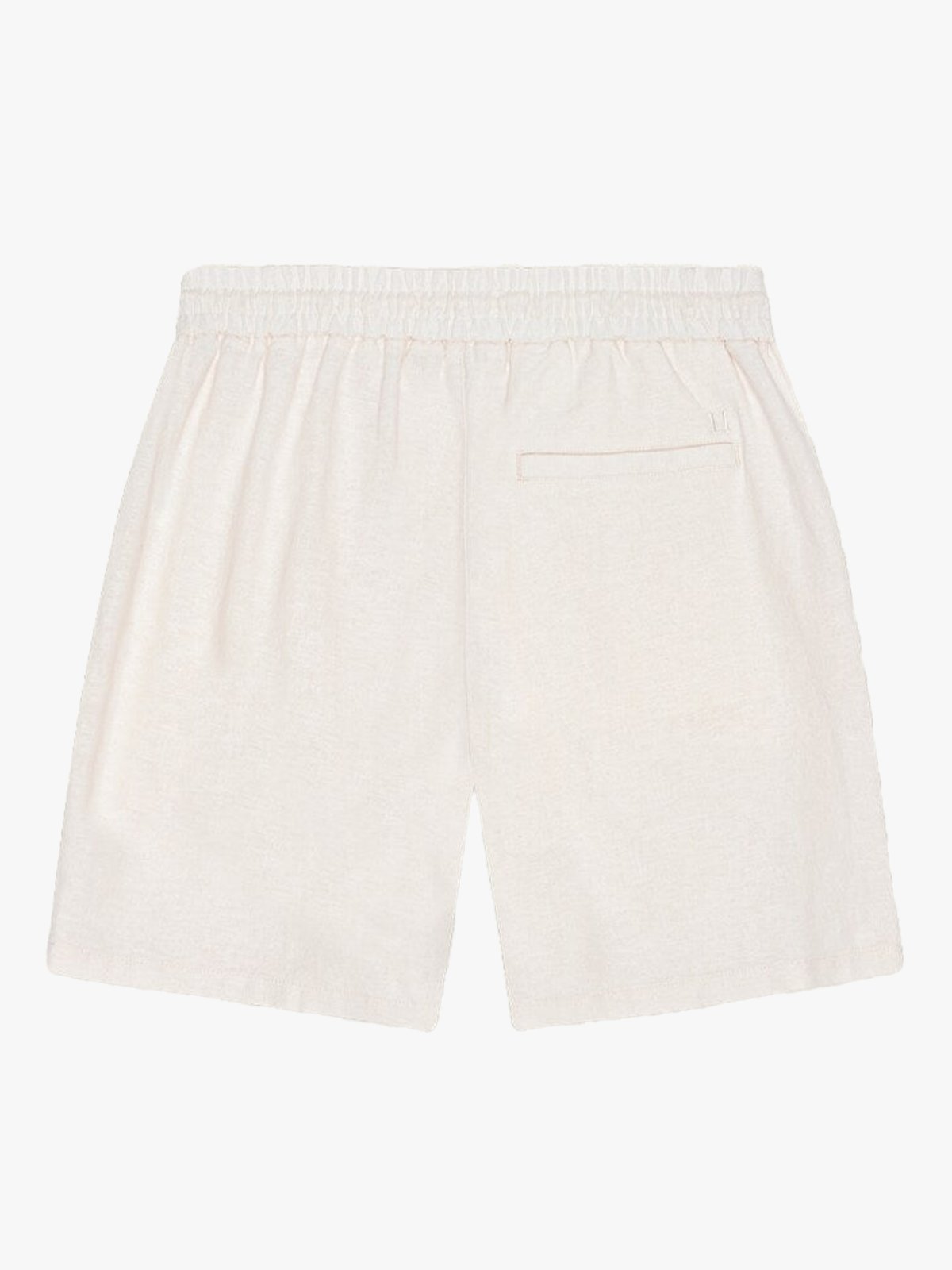 Les Deux Otto Linen Shorts Eggnog White