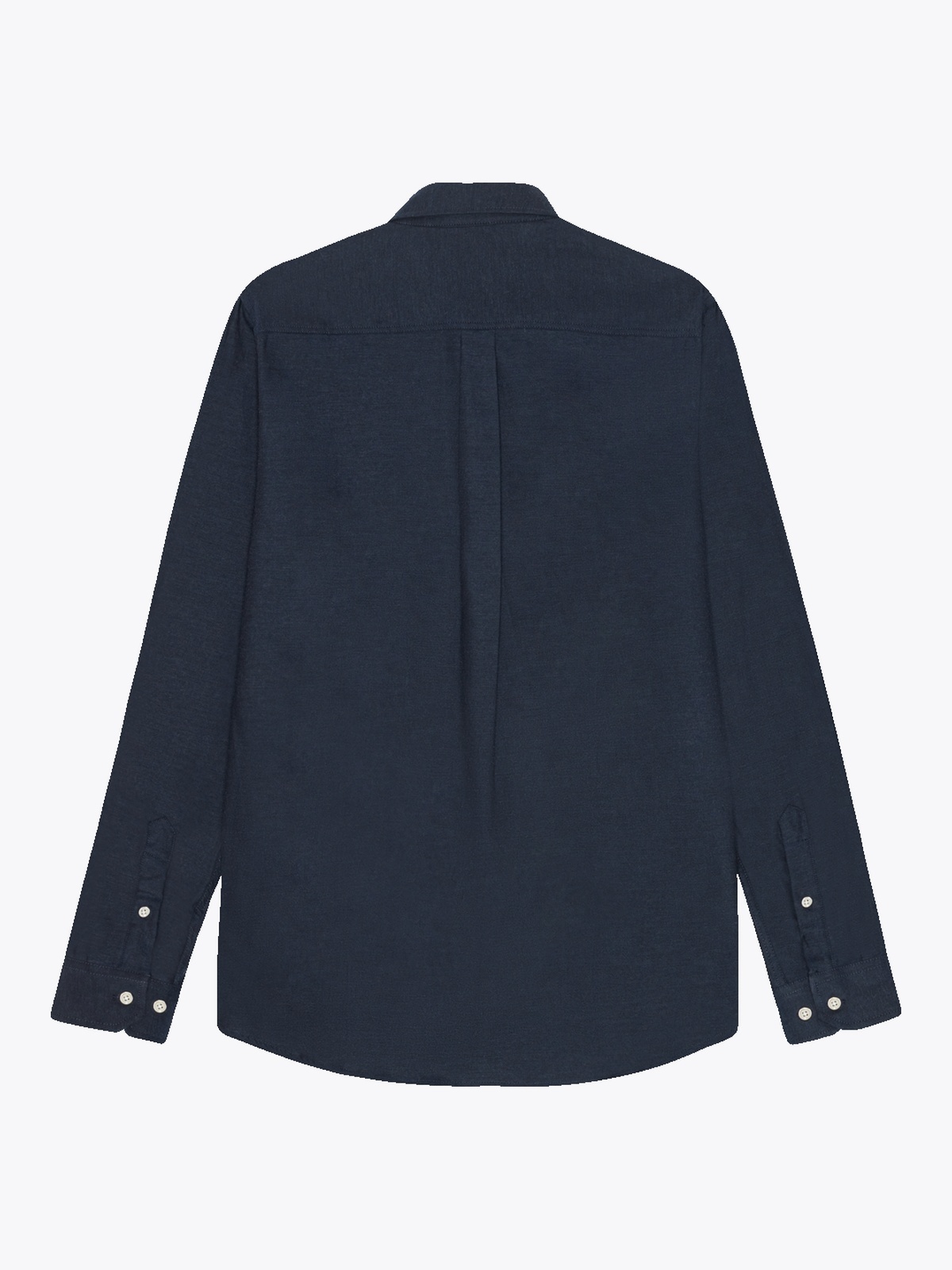 Les Deux Soft Flannel Shirt Dark Navy Blue
