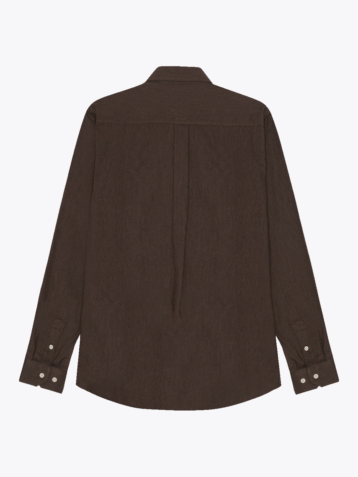 Les Deux Soft Flannel Shirt Delicioso Brown