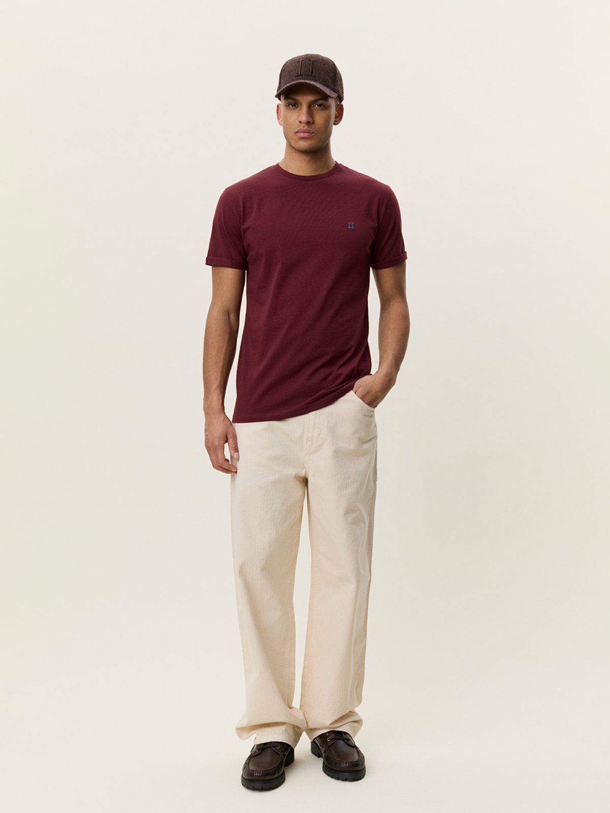 Les Deux Core Seasonal T-shirt Truffle Red